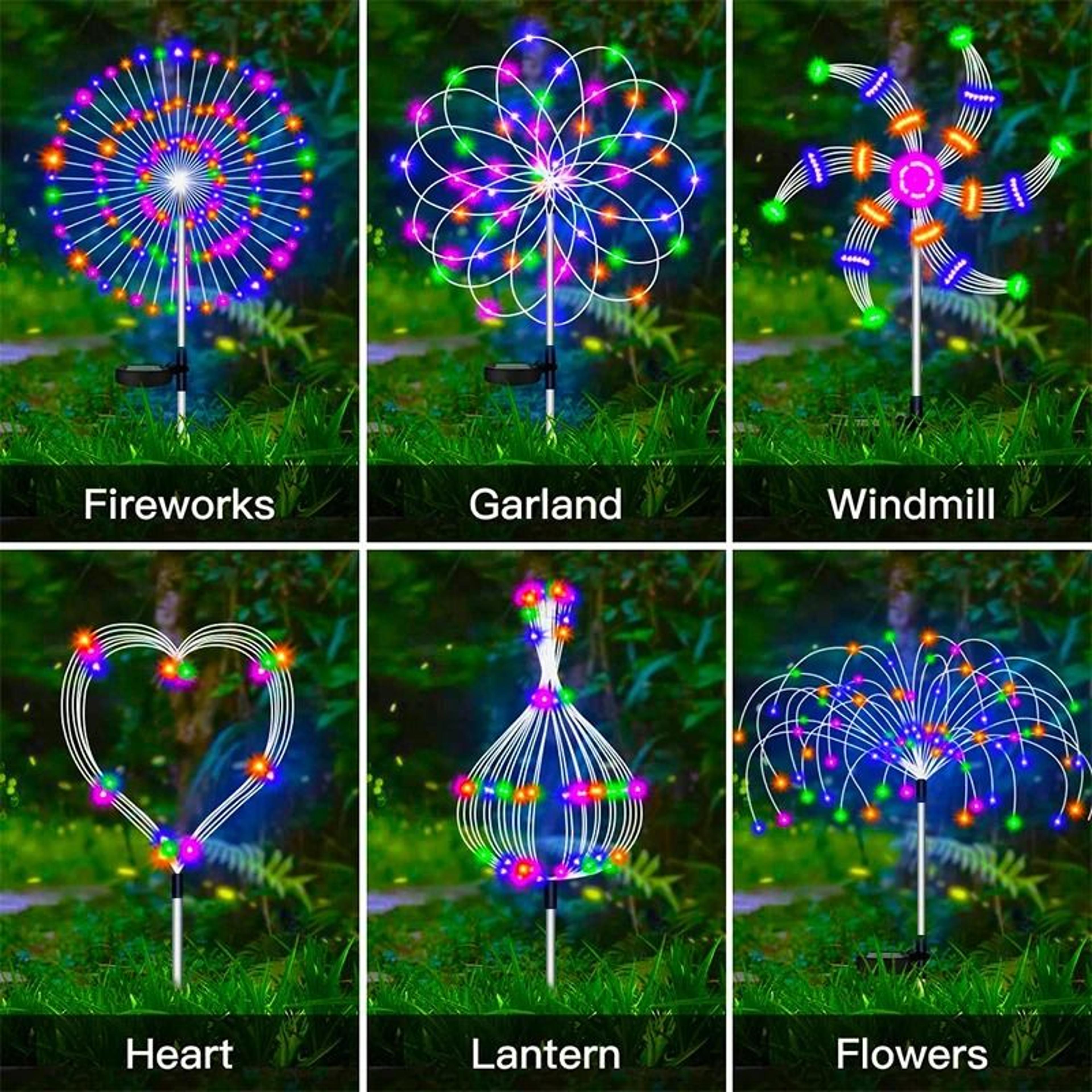 Outdoor Solar Sparkle Lights For Garden And Pathway 3