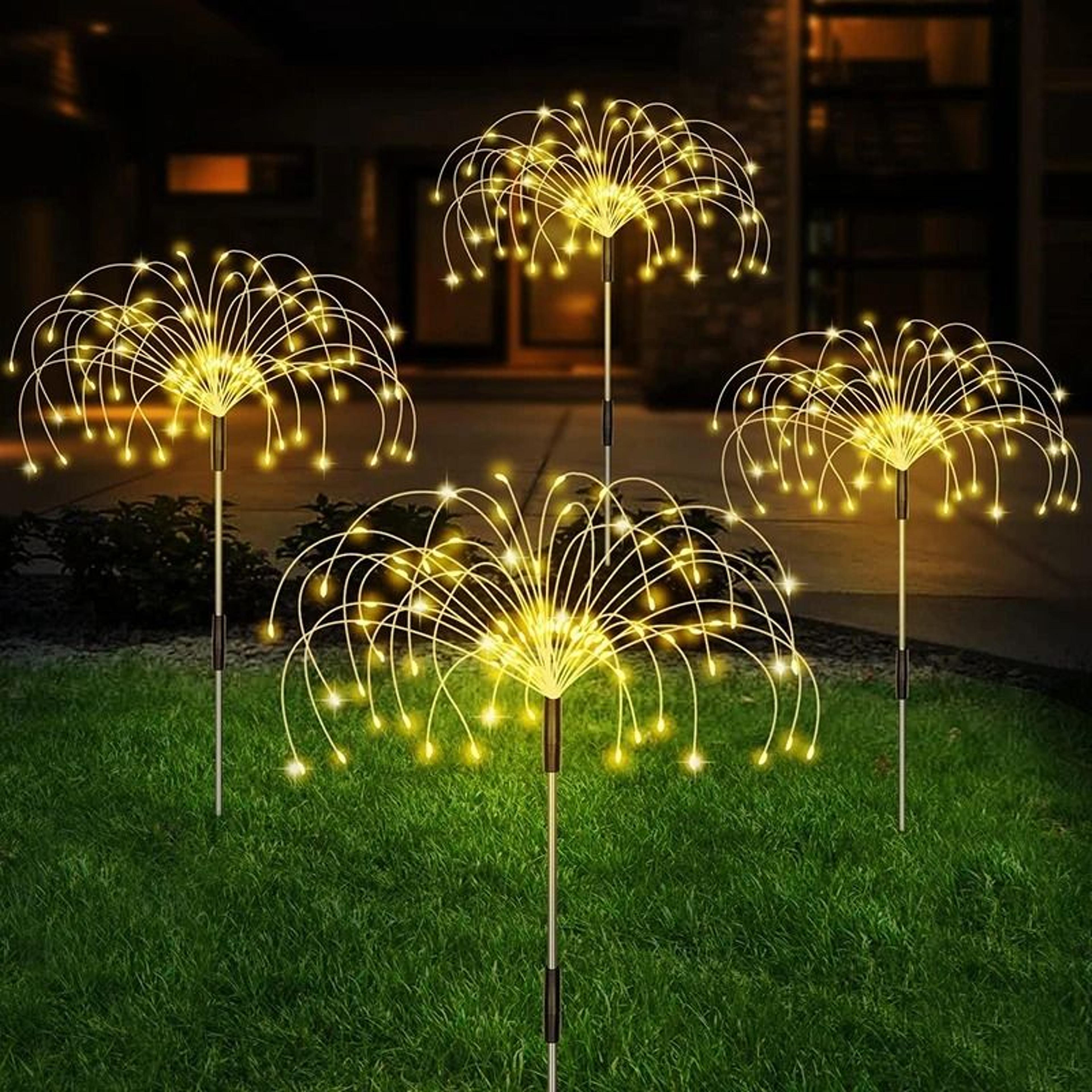 Outdoor Solar Sparkle Lights For Garden And Pathway 7