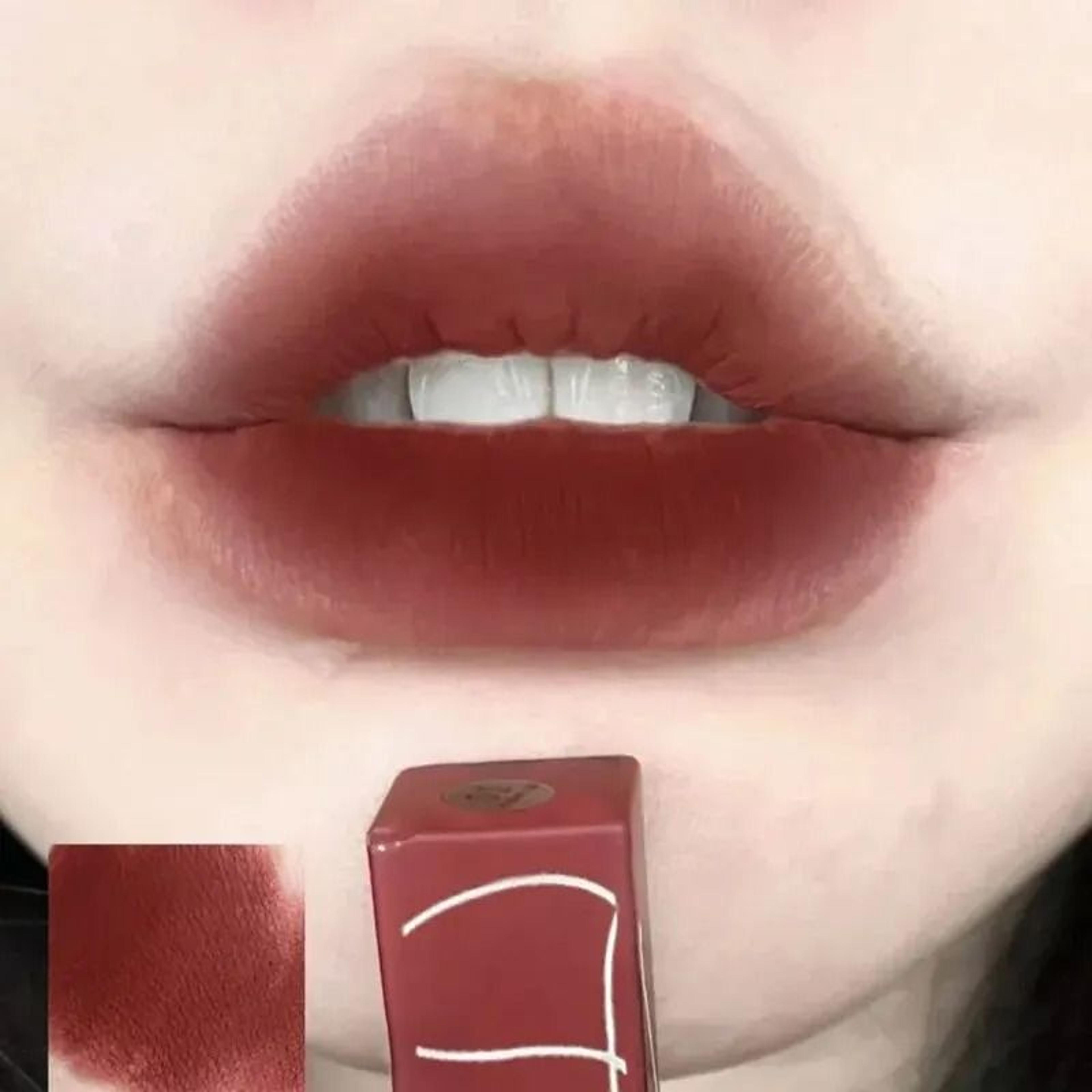 Thin Tube Matte Lipstick Waterproof Long Lasting Lip And Cheek Color 3