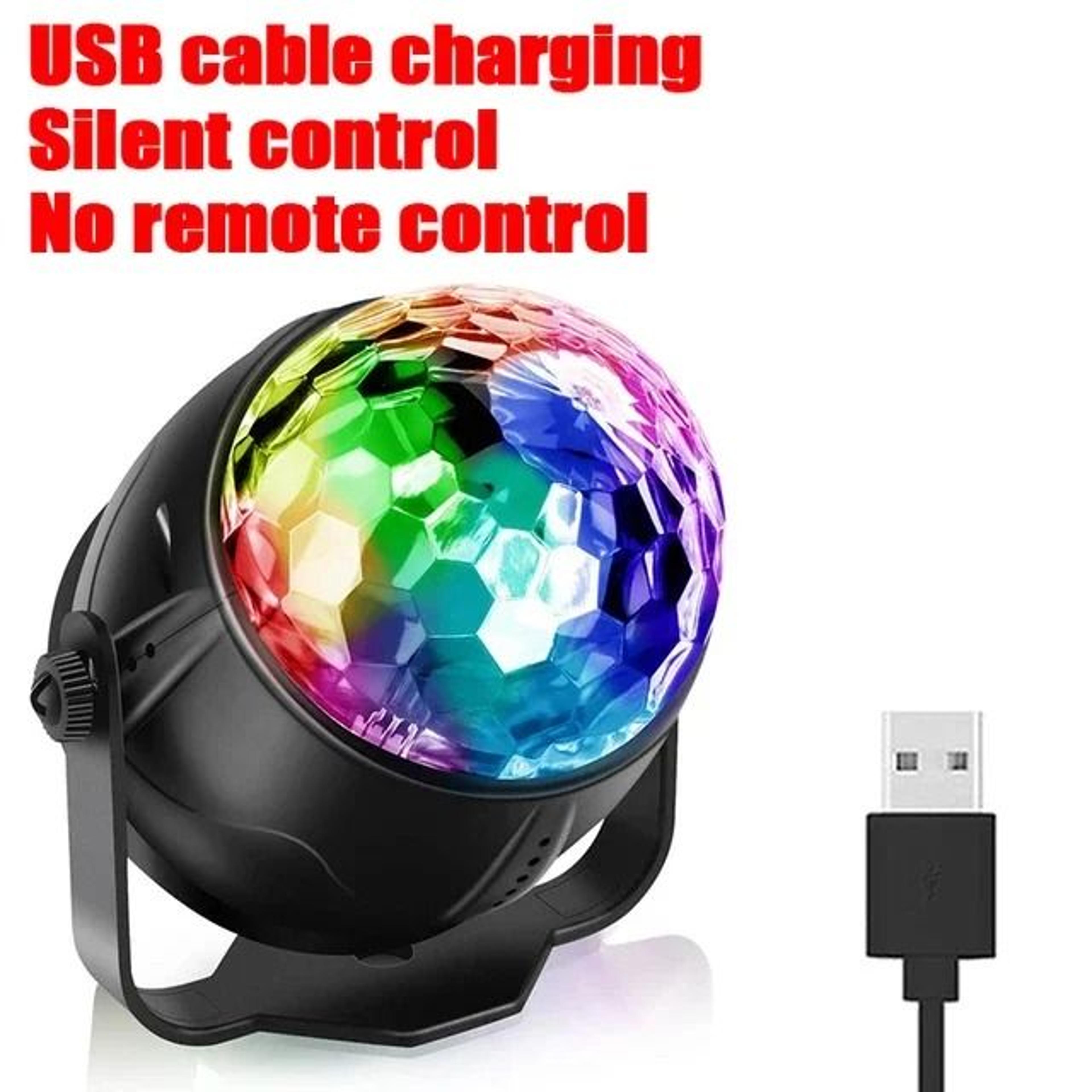 LED Disco Ball Stage Light For Parties And Car Decor 6