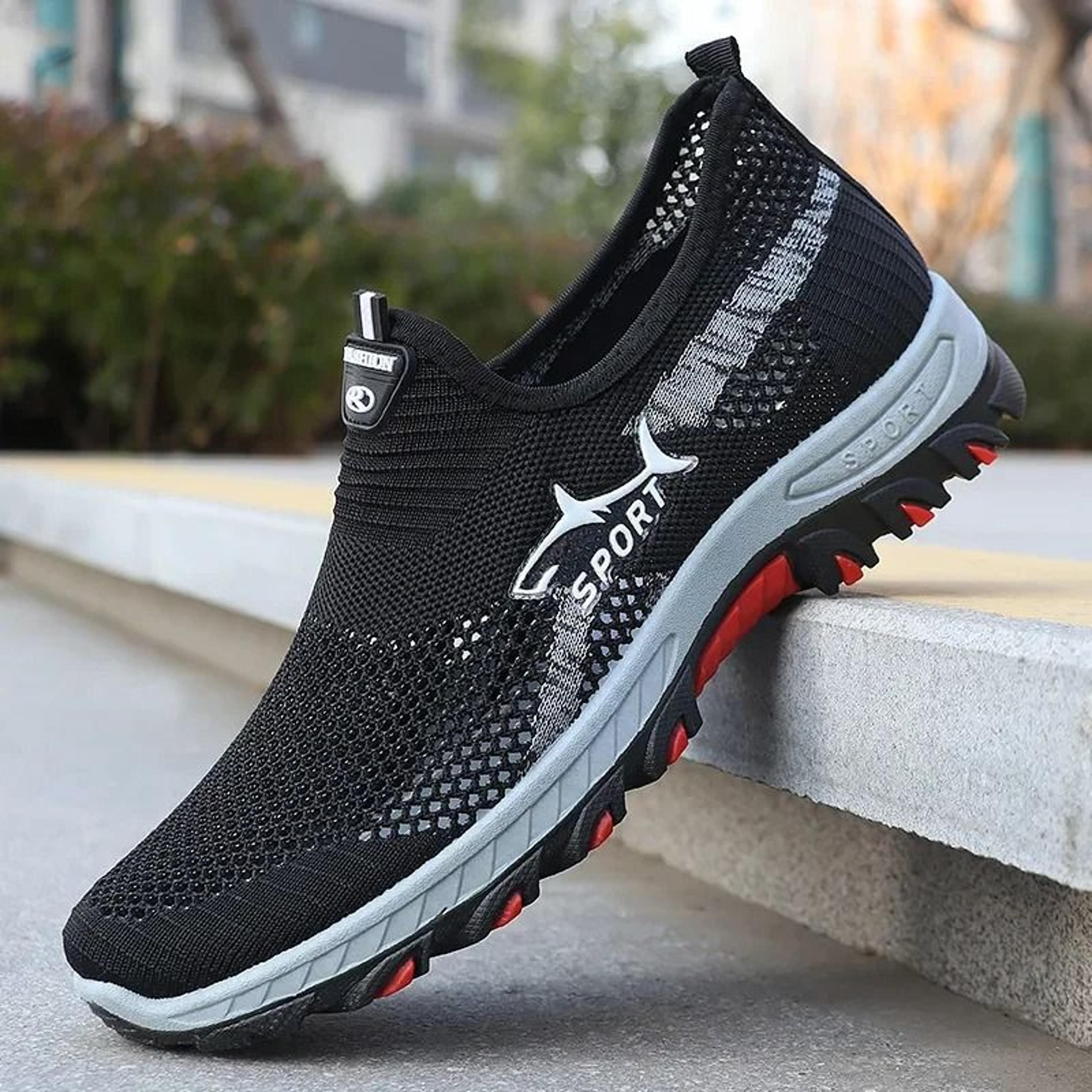 Breathable Mesh Summer Sneakers For Men Comfortable Lightweight Casual Sports Shoes 3