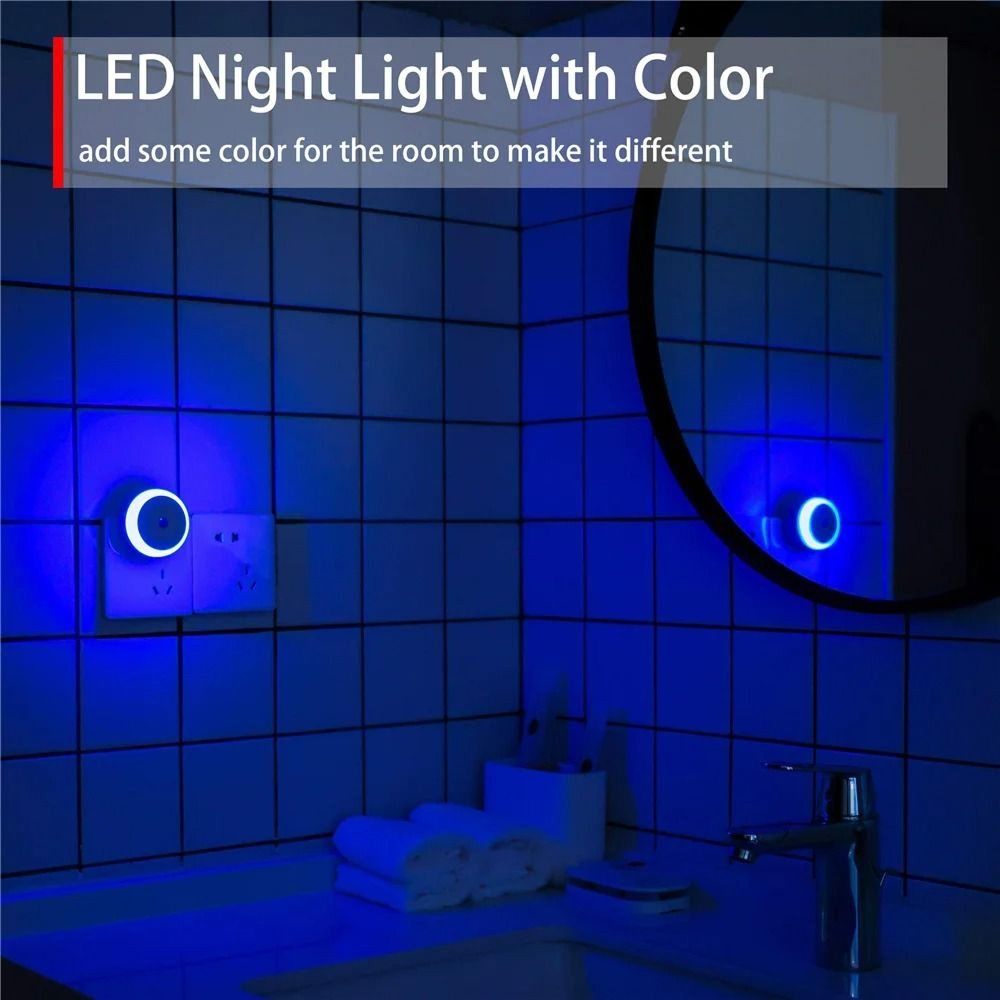 Smart LED Night Light Plug In With Dusk To Dawn Sensor For Home Safety And Comfort 4