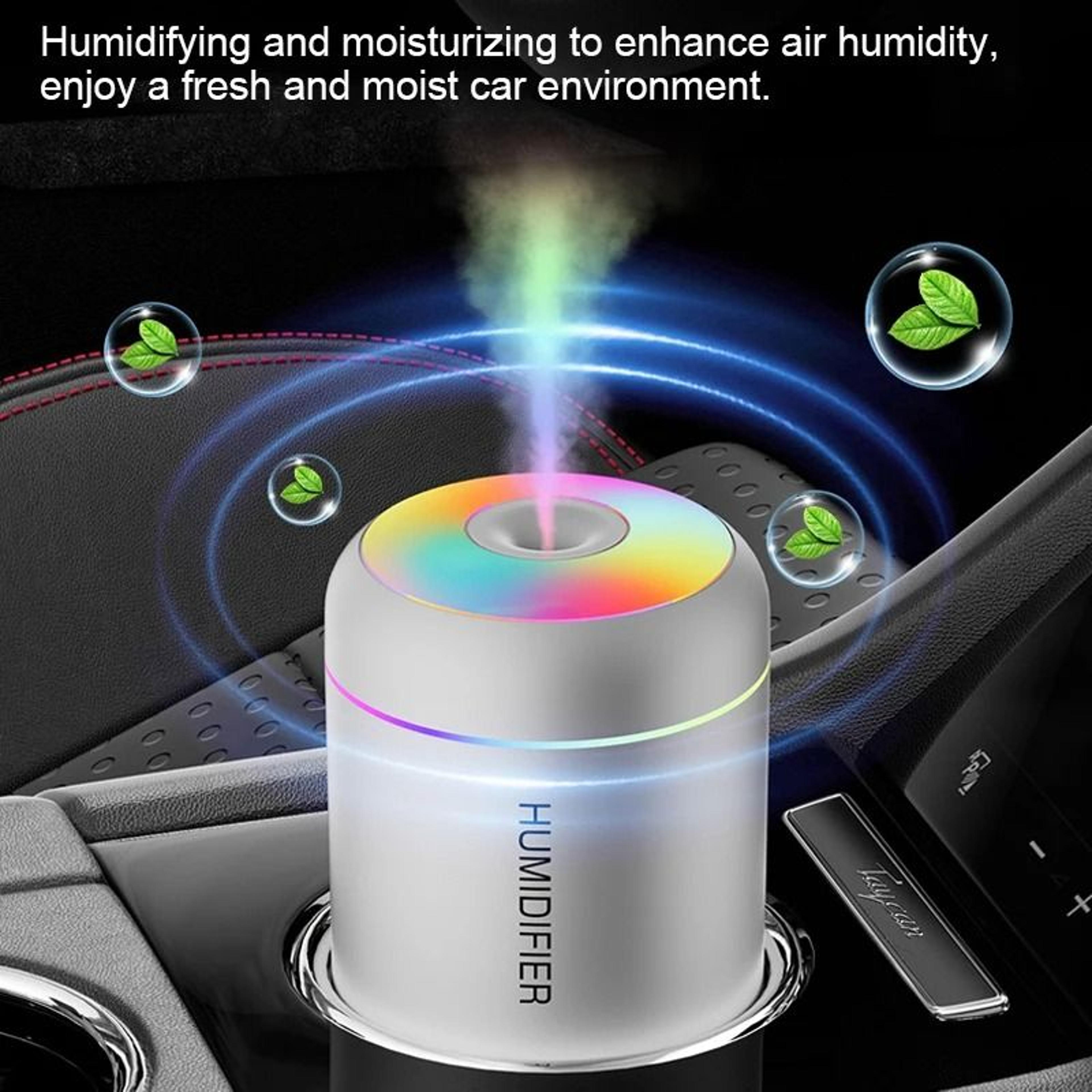 Mini USB Air Humidifier And Aroma Diffuser With Colorful LED Light 3