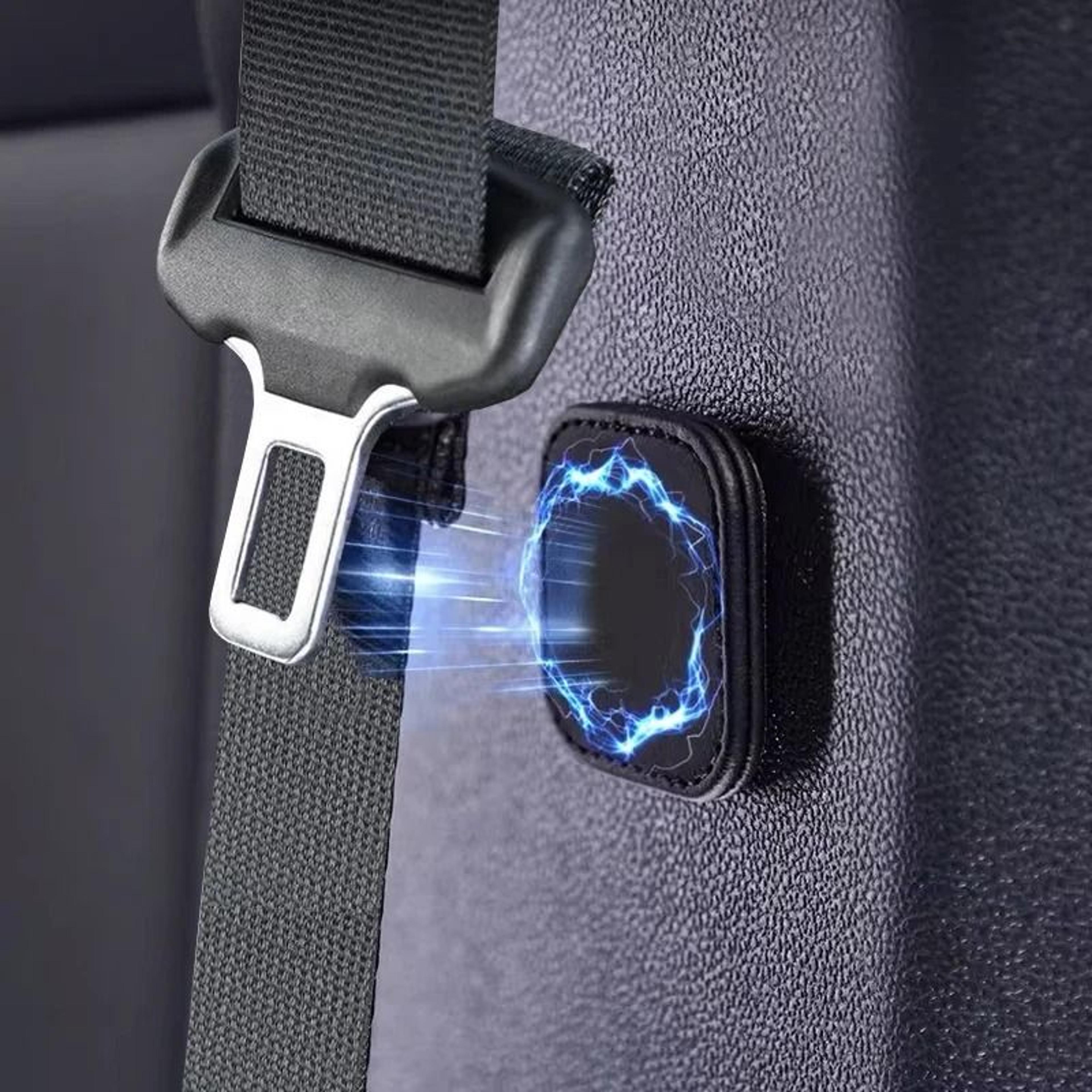 Magnetic Car Seat Belt Holder Clip Set For Safety And Comfort 0