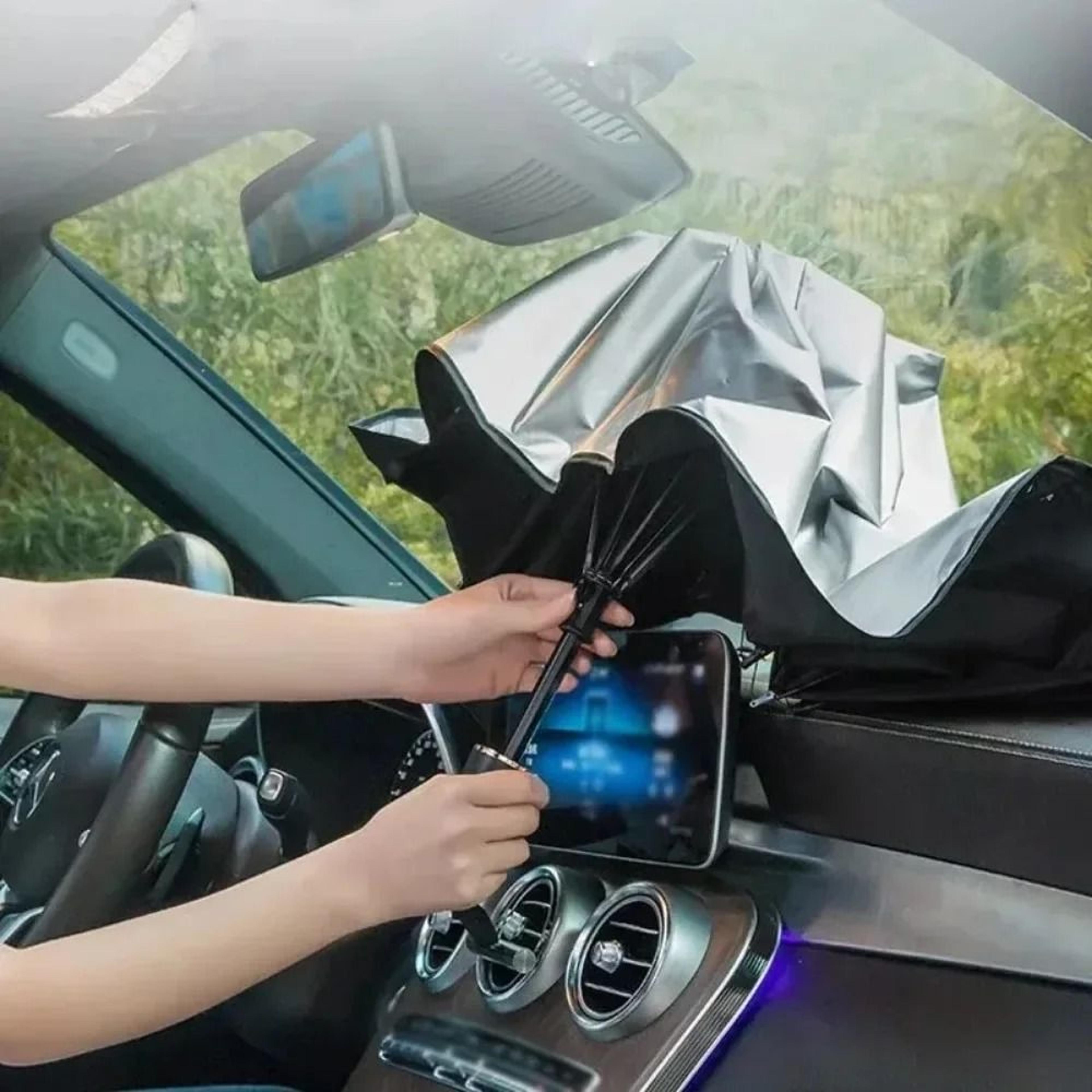Car Sunshade Umbrella For Interior Windshield Protection 2