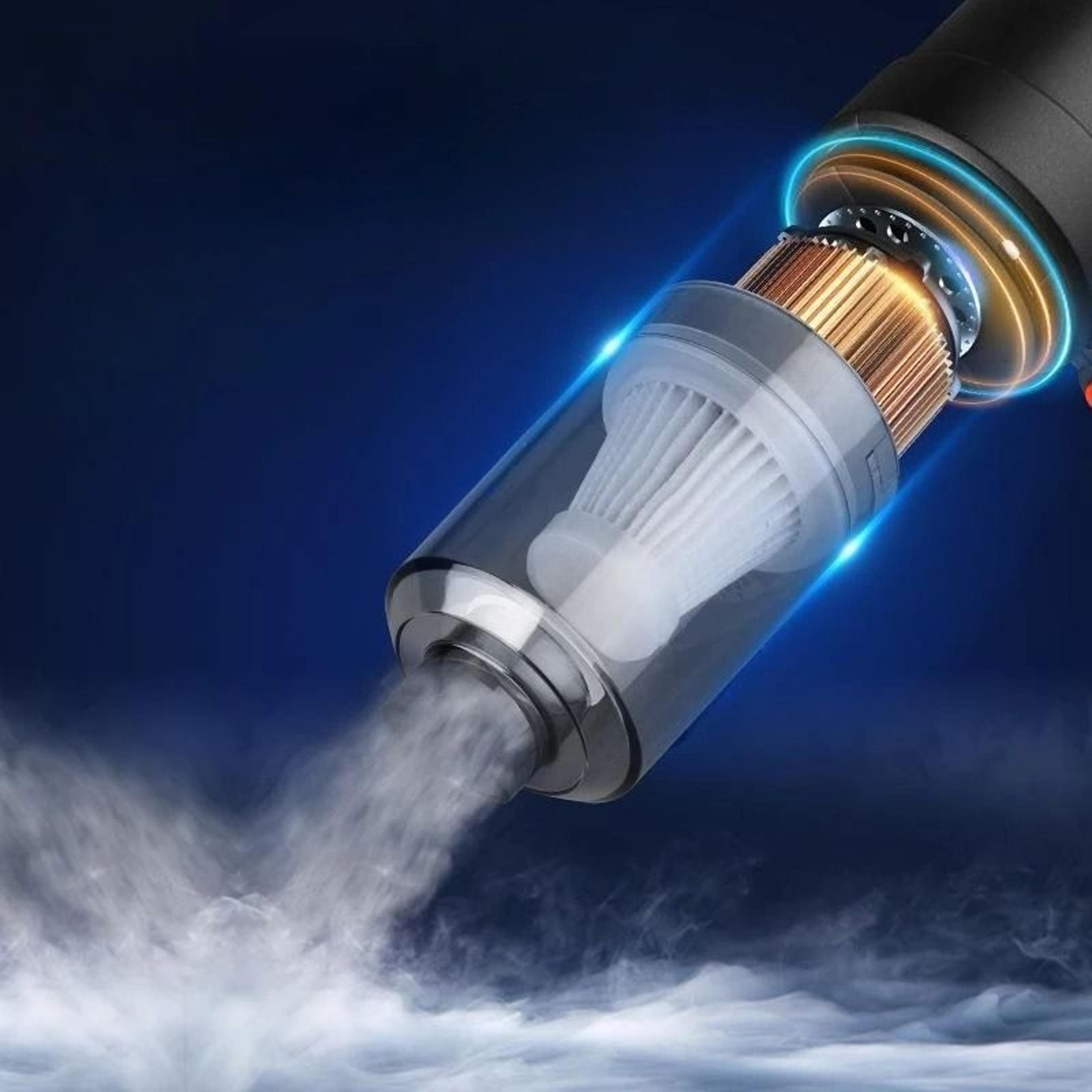 Cordless Vacuum Cleaner For Car And Home Dust Removal 3