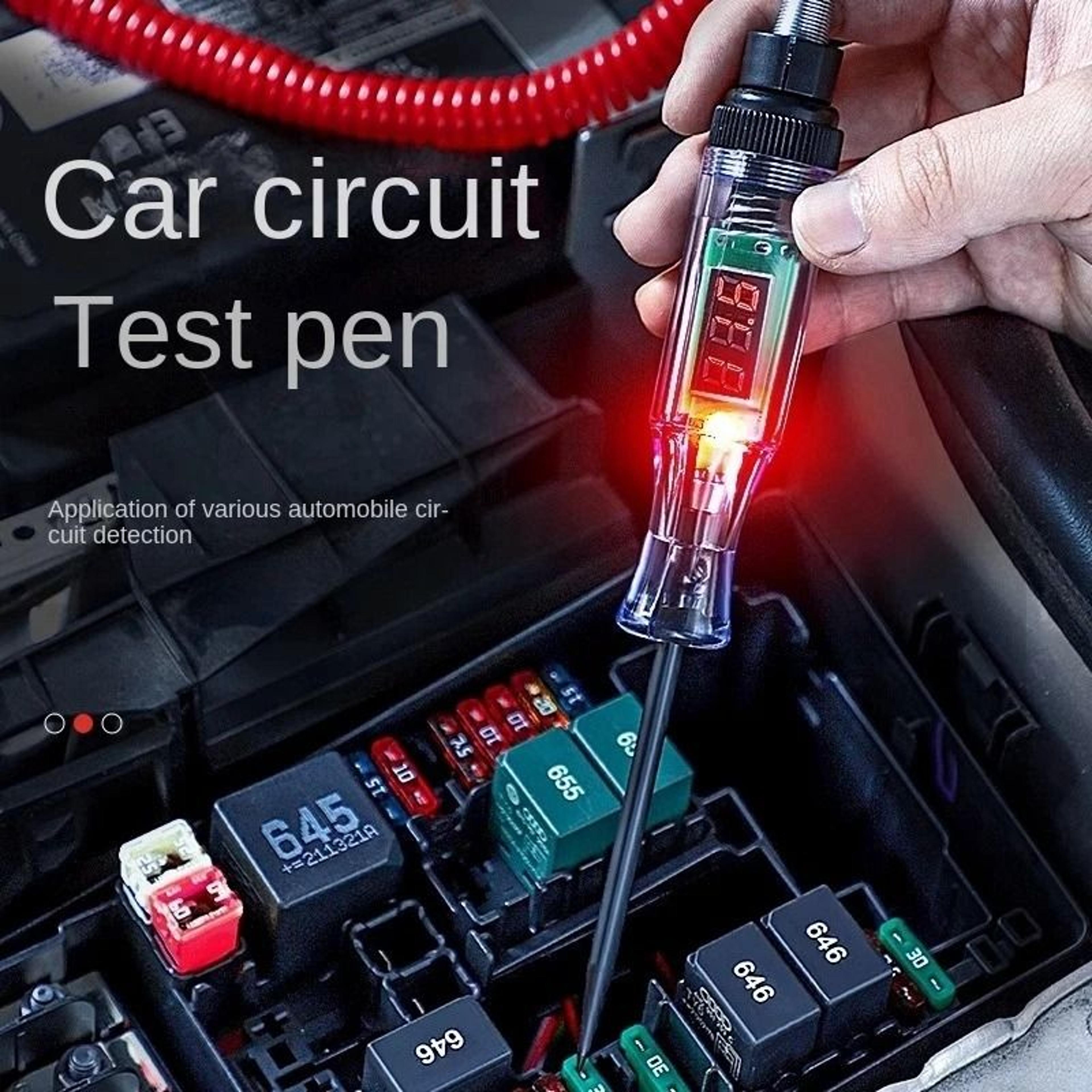 Car Truck Voltage Circuit Tester Pen For 6 V To 24 V Systems 0