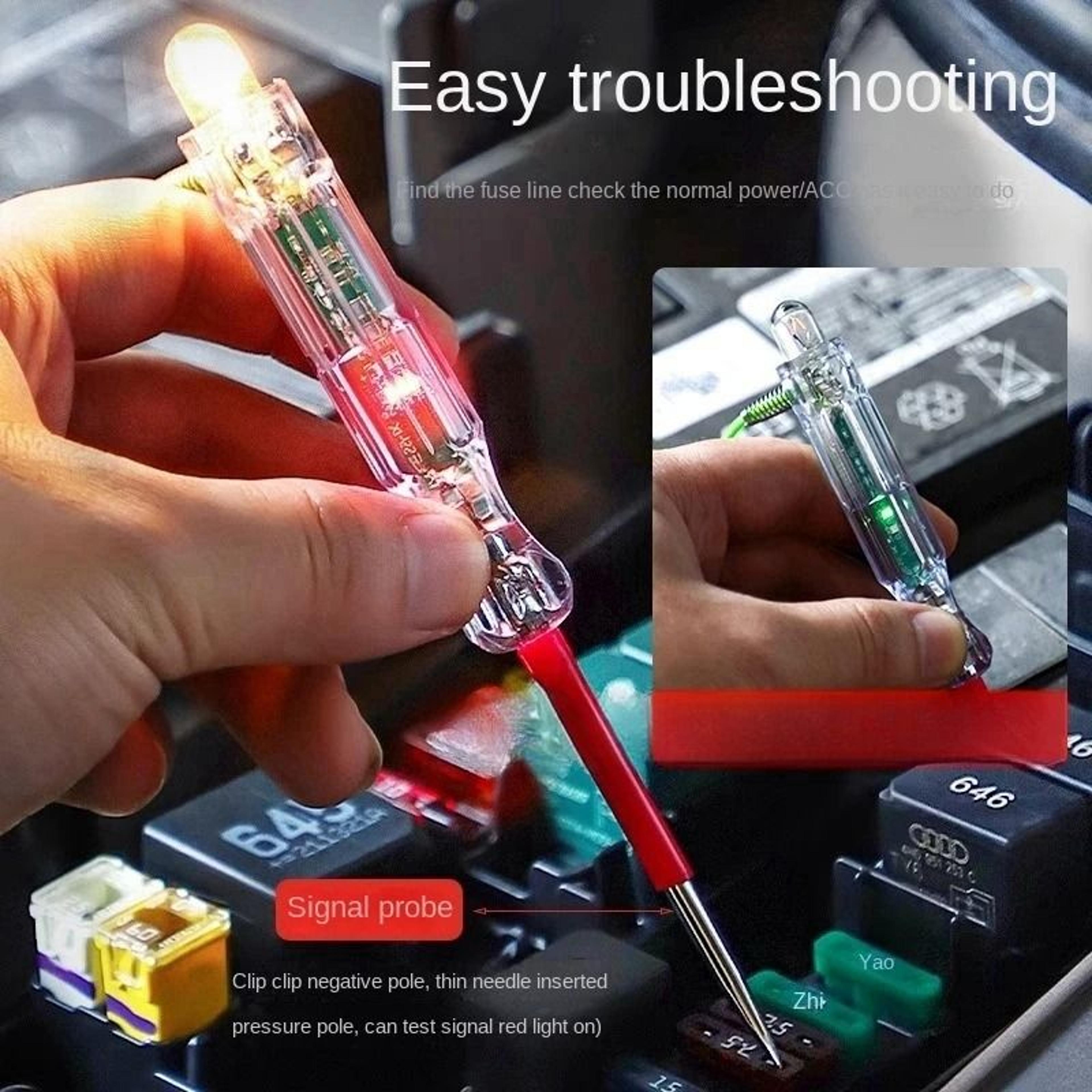 Car Truck Voltage Circuit Tester Pen For 6 V To 24 V Systems 1