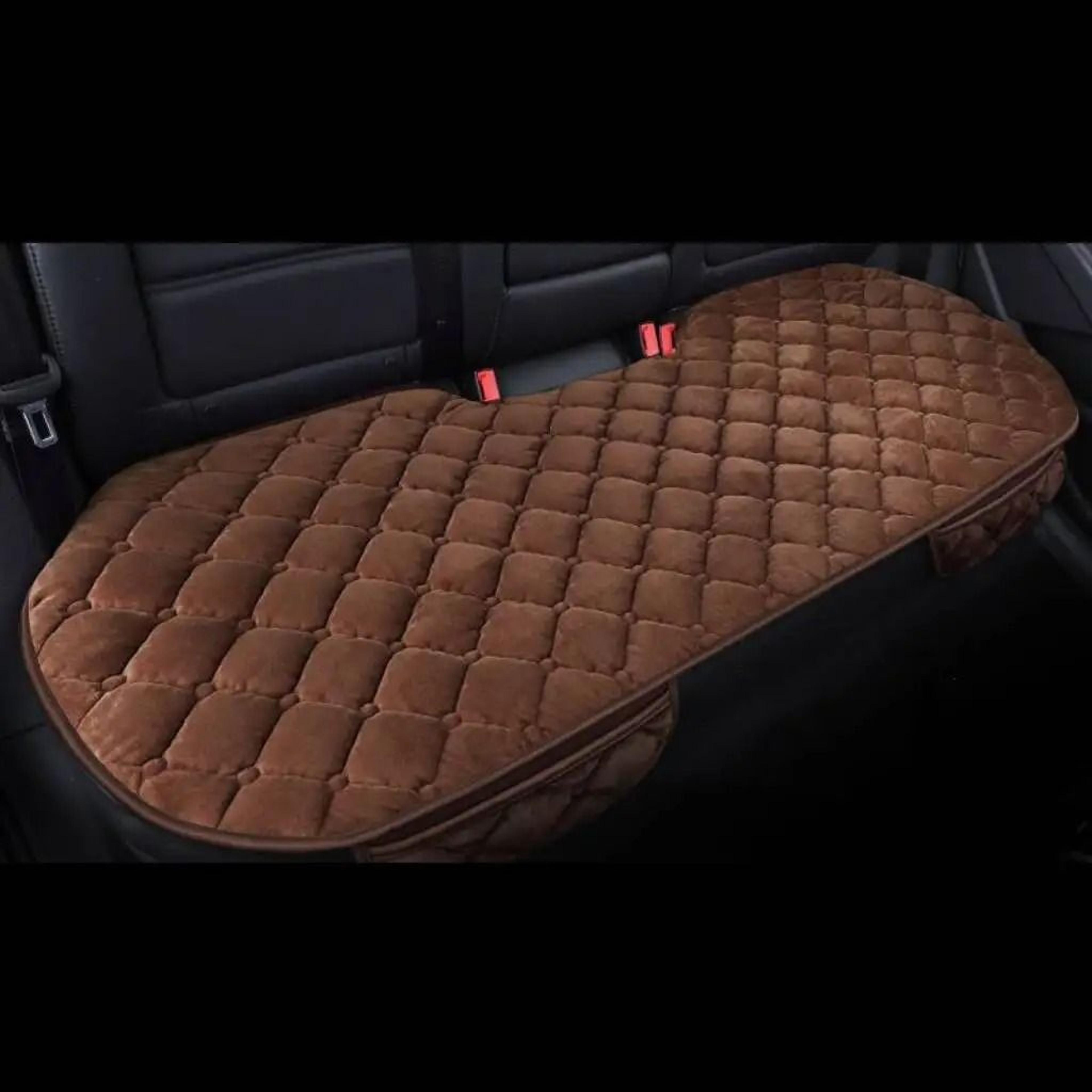Car Seat Cover Protector Universal Winter Warm Seat Cushion Three Piece Set 19