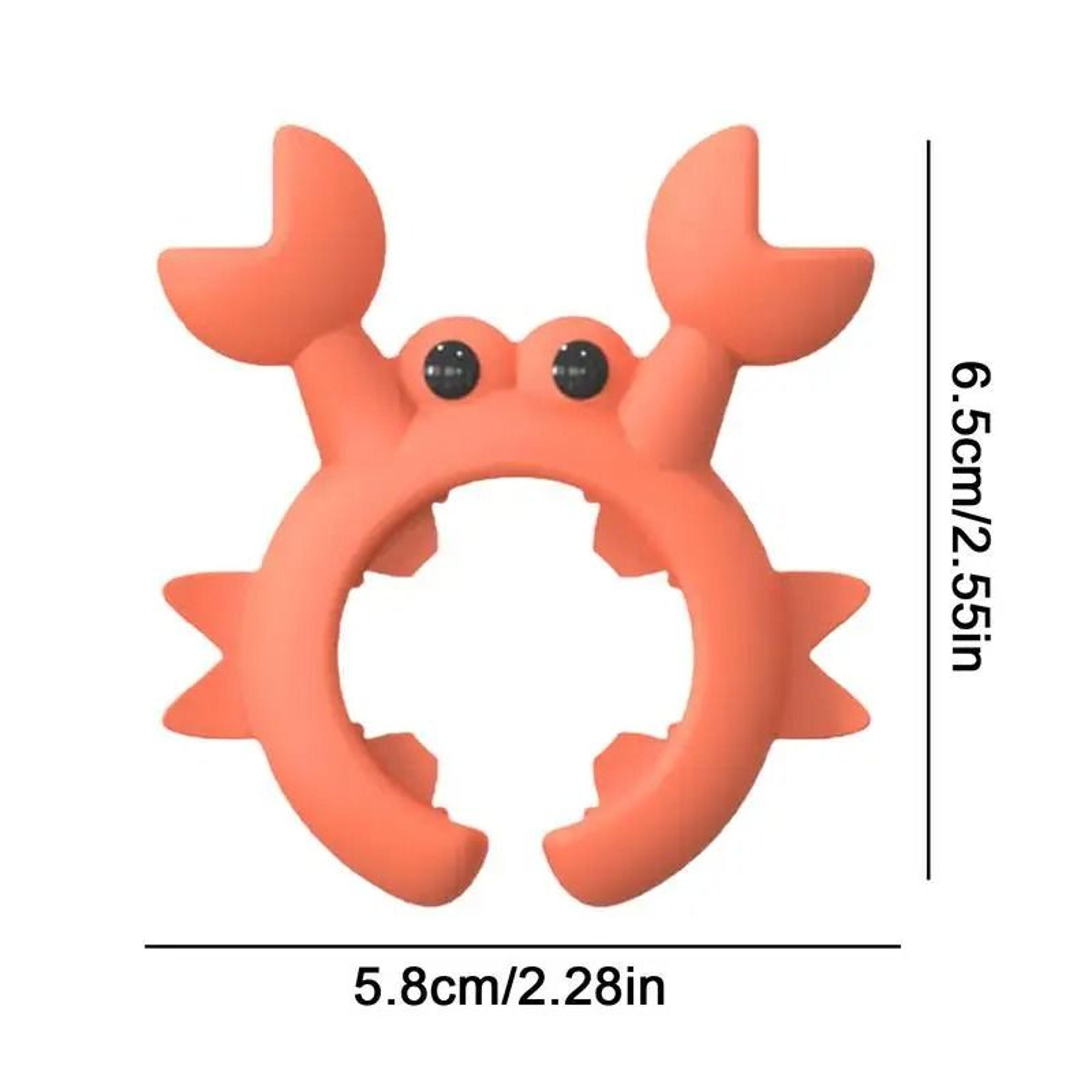 Crab Shaped Silicone Utensil Rest For Ladle Spatula Holder 5