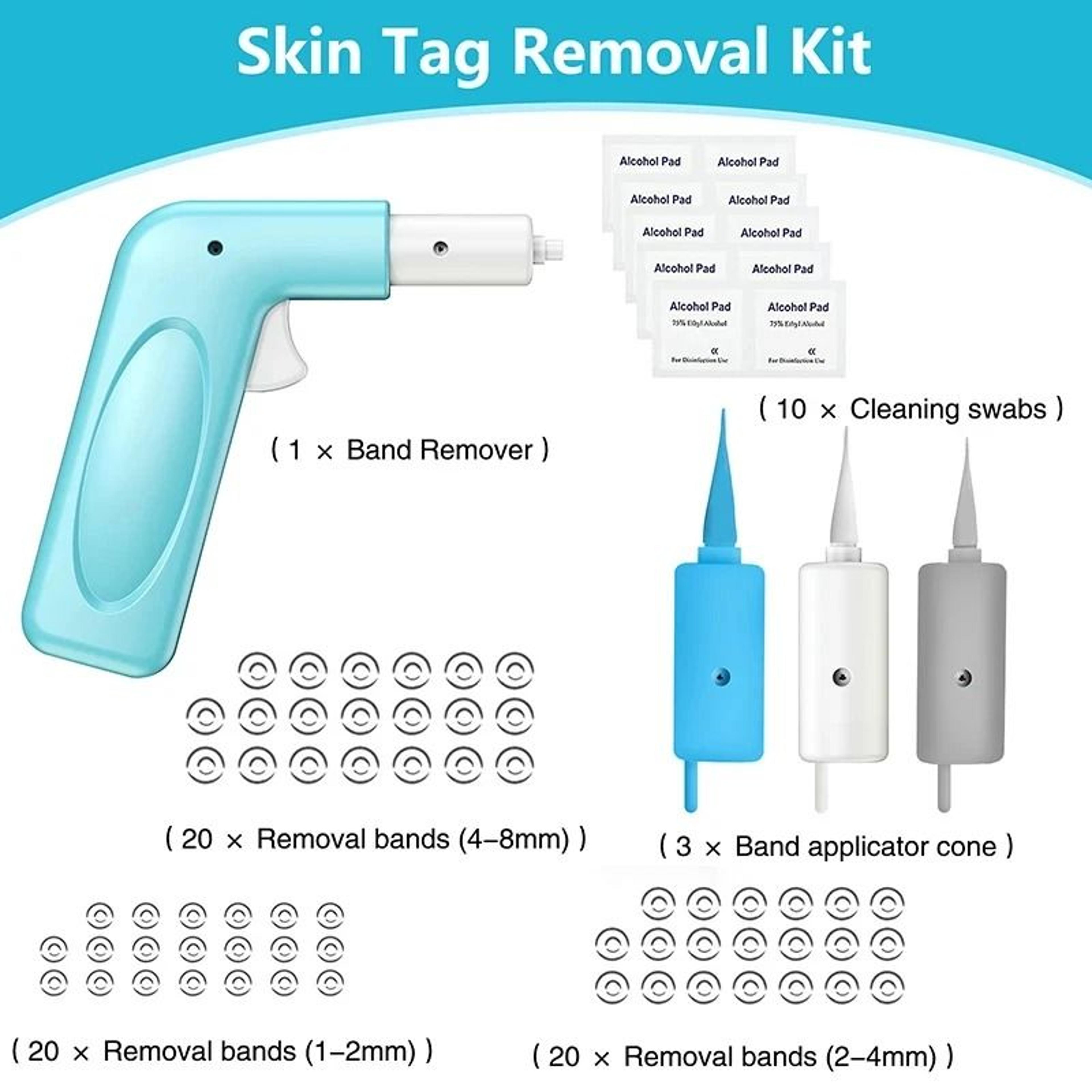 3 In 1 Portable Skin Tag Mole Wart Remover Tool Kit 4