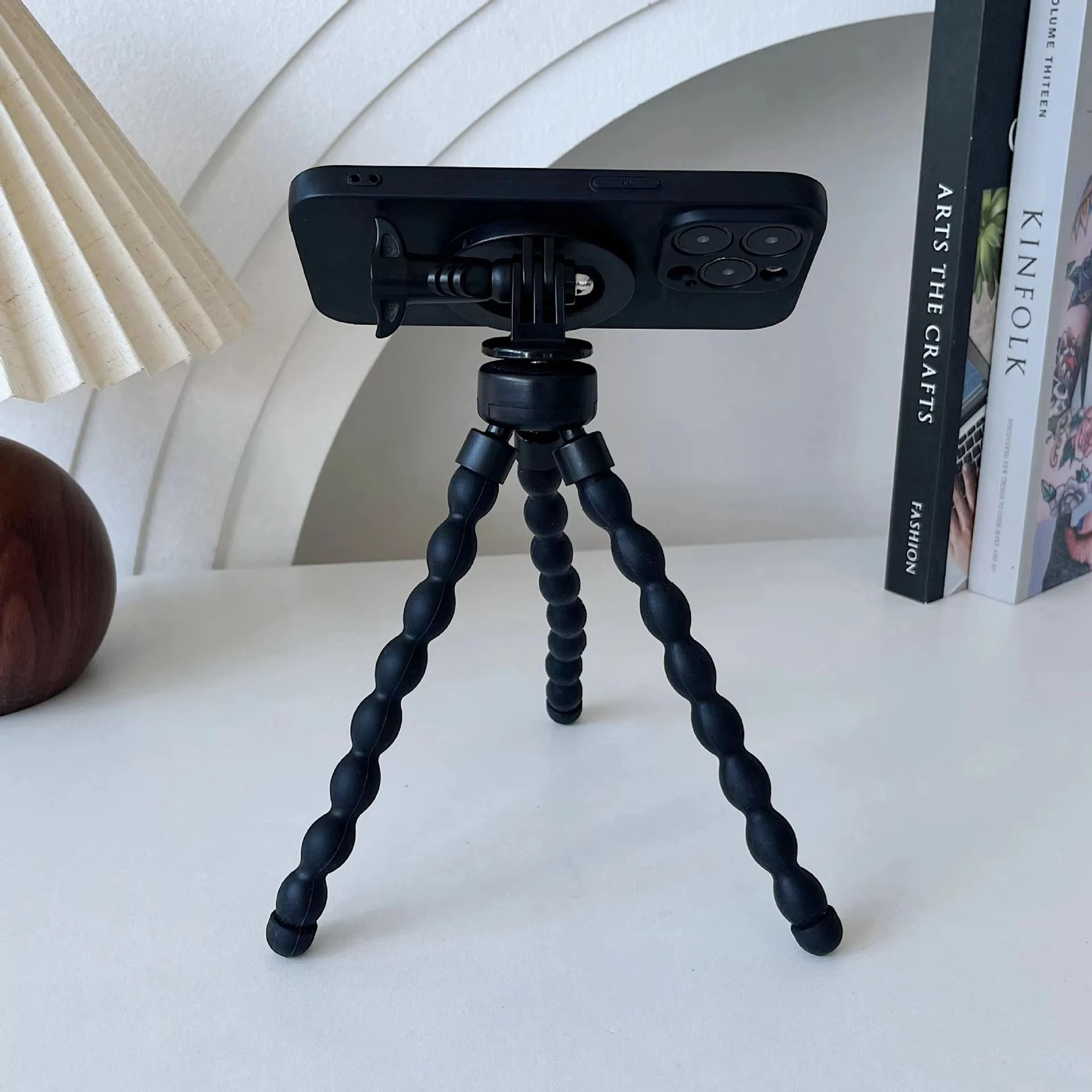 2 In 1 Magnetic Phone Tripod And Stand For Mobile Devices 1
