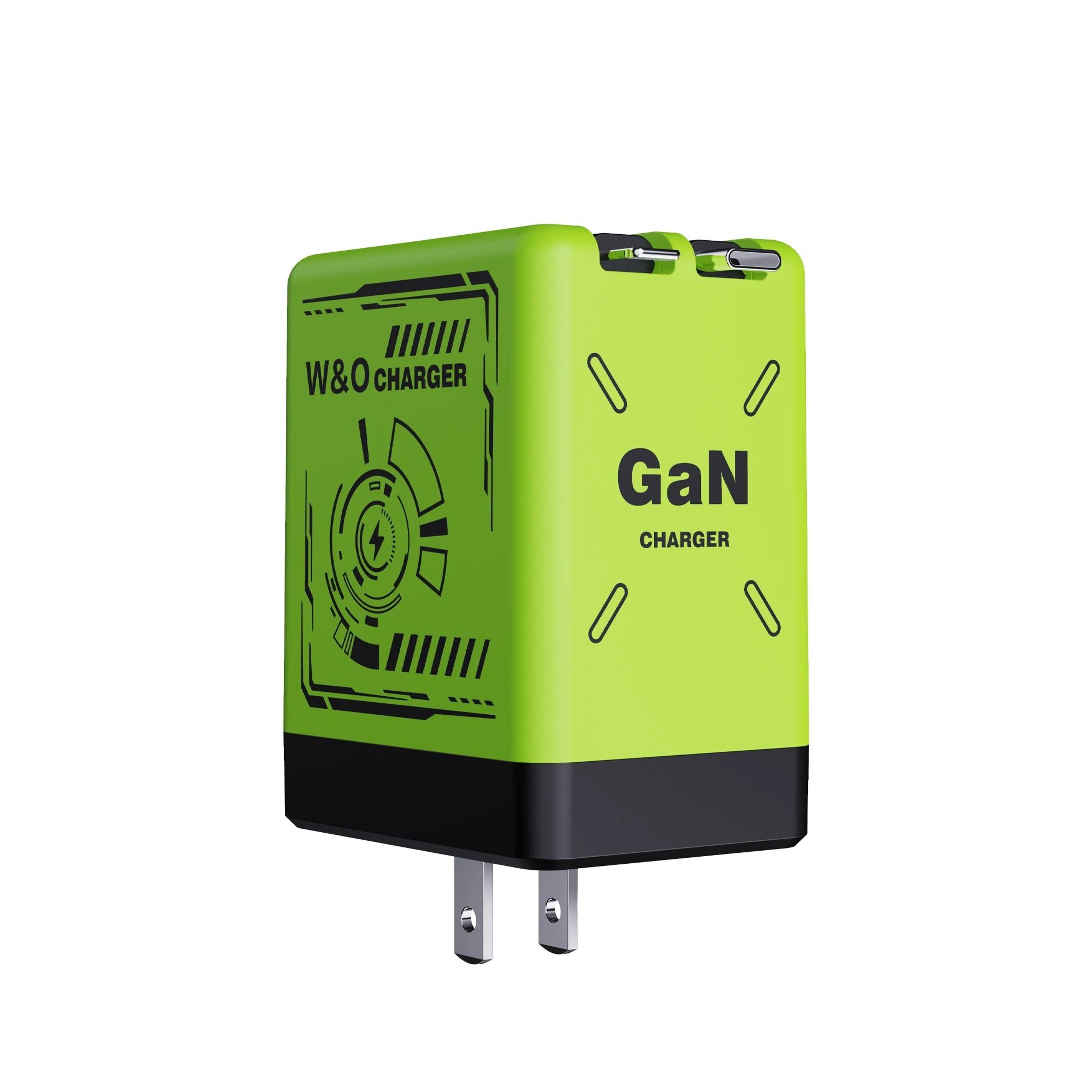 2 In 1 GaN 120W Fast Charger With Retractable TypeC And Lightning Cable 12