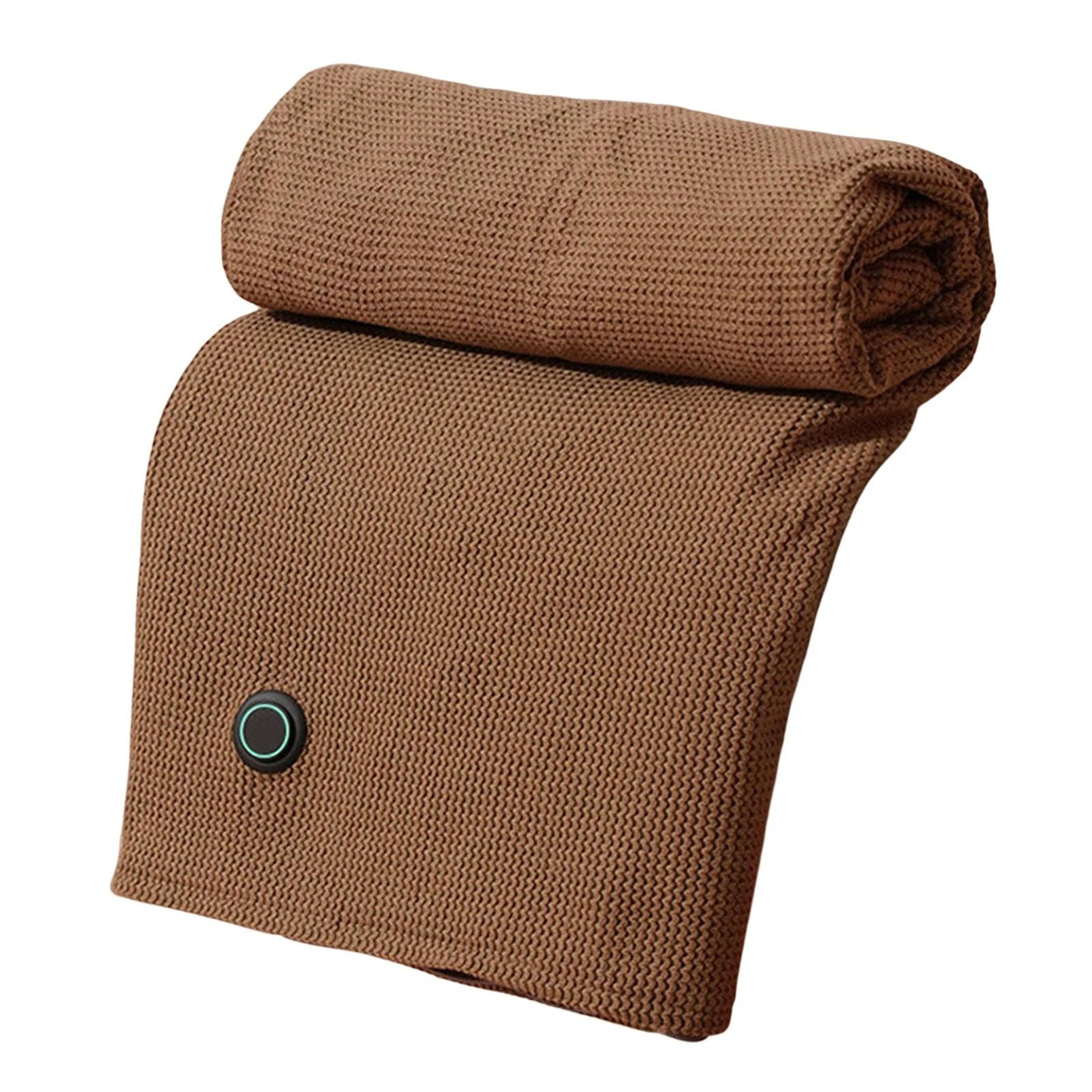USB Heated Shawl Blanket Soft Warming Wrap For Travel Work And Home 7