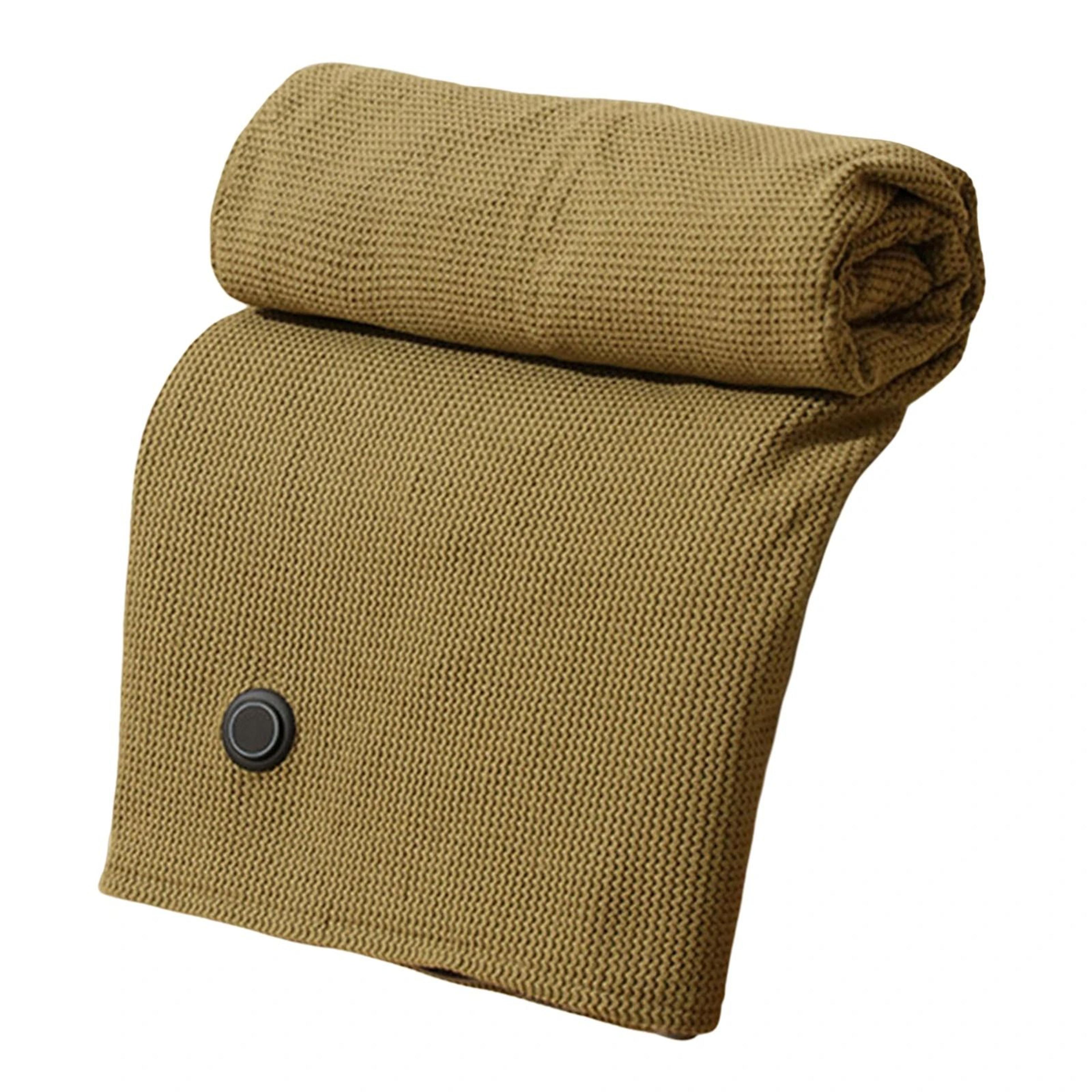 USB Heated Shawl Blanket Soft Warming Wrap For Travel Work And Home 8