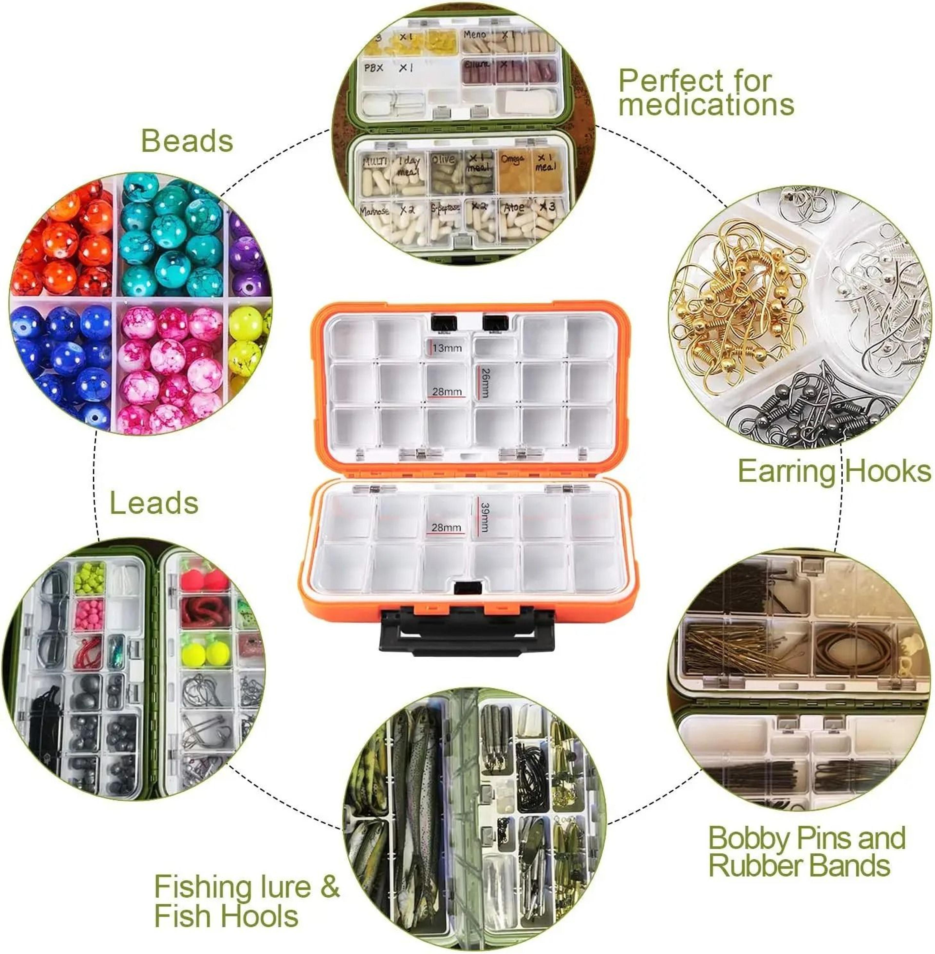 Fishing Accessories Storage Box Road Auxiliary Bait Hook Tools Organizer 4