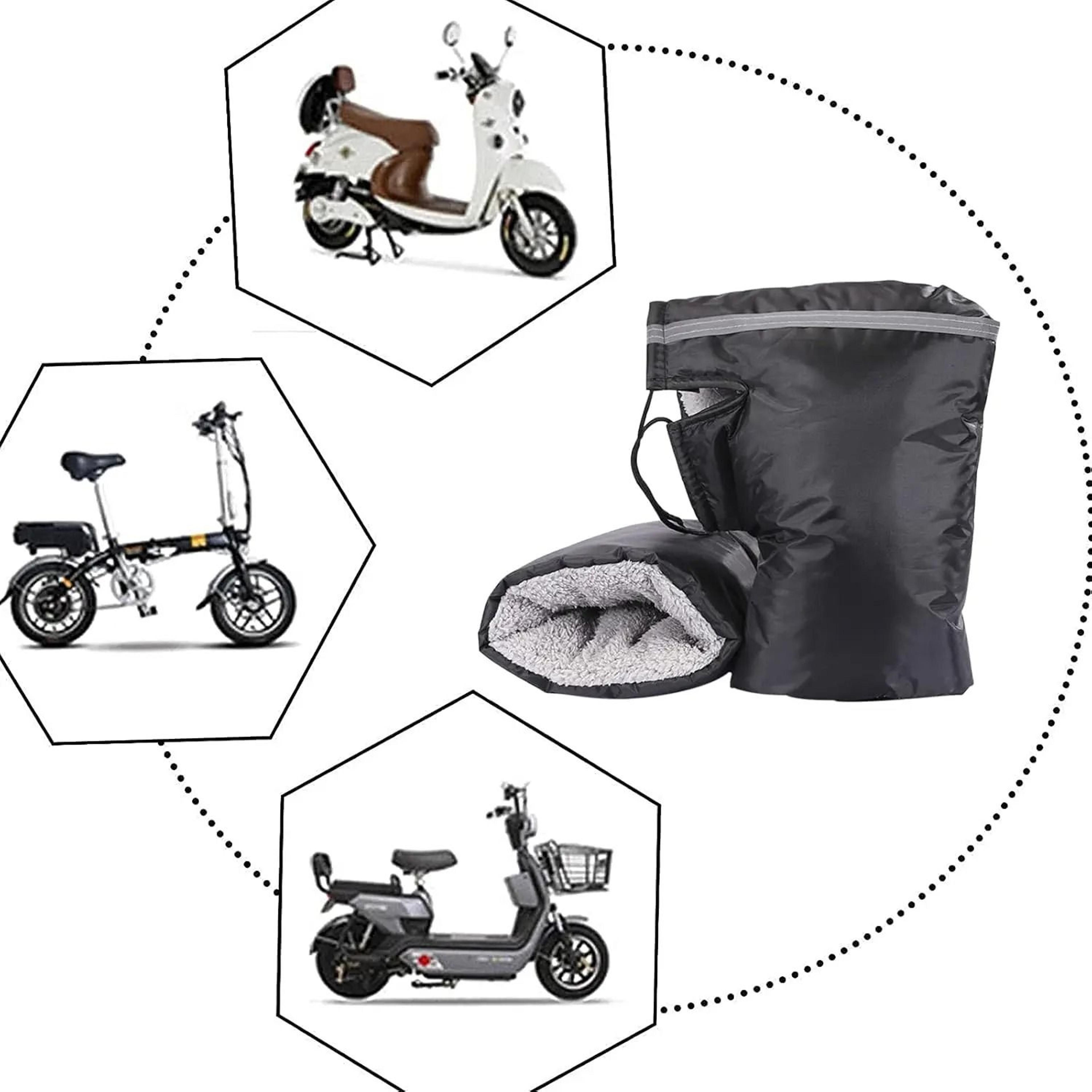 Universal Windproof Handlebar Mittens For Motorcycle Electric Bike Winter Use 1