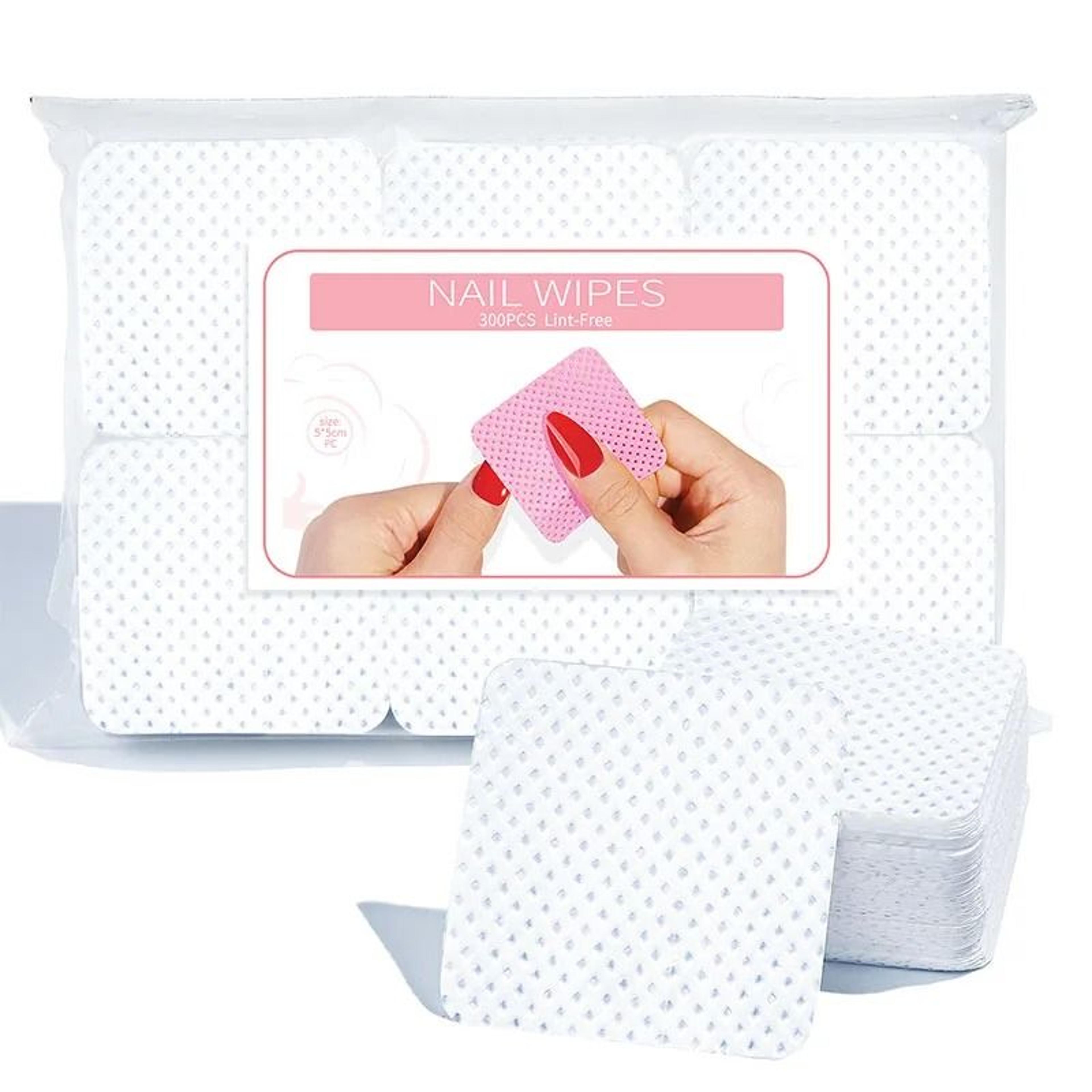 Lint Free Nail Wipes Pack For Polish Removal Manicure Cleaning And Gel Prep 7