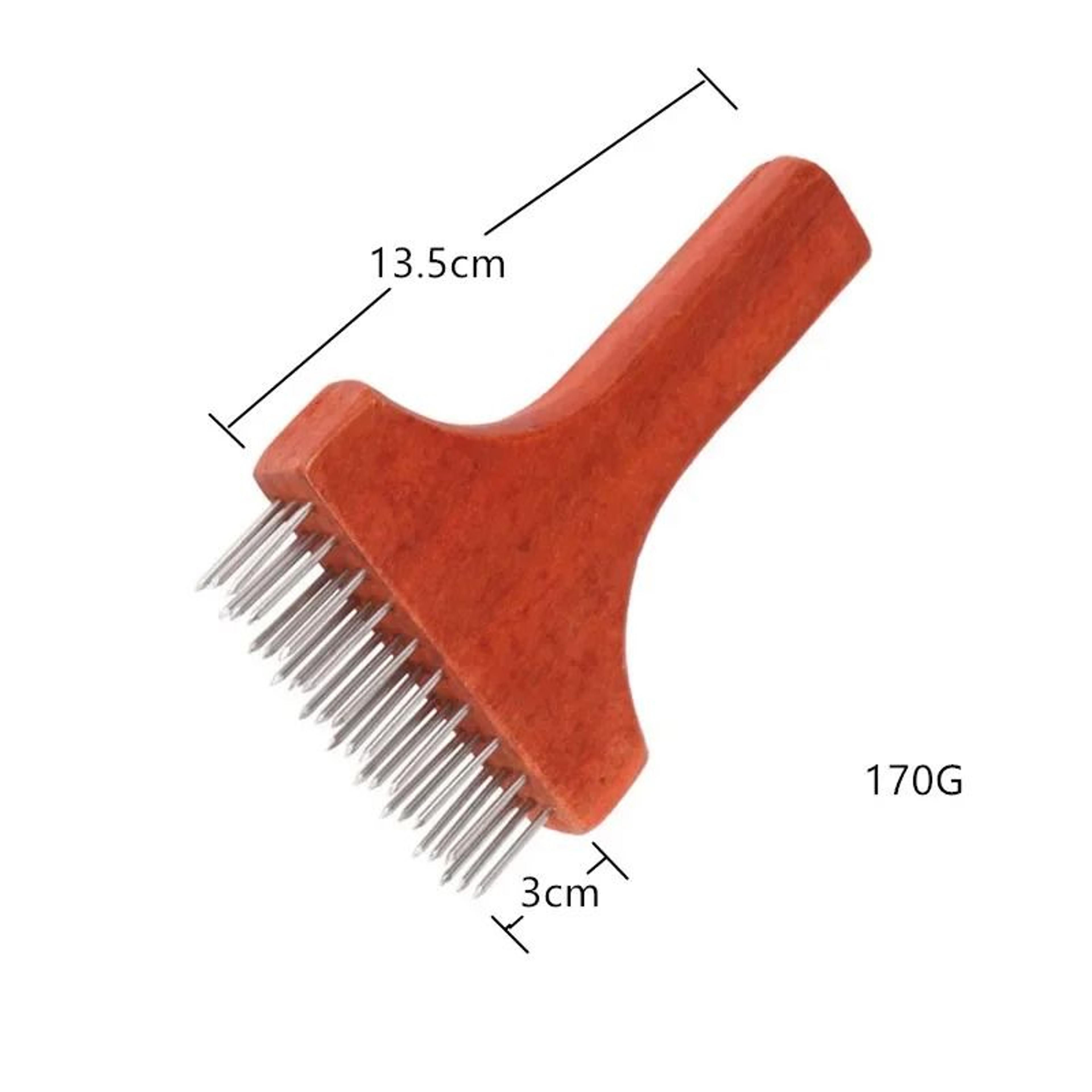 Stainless Steel Meat Tenderizer Needle With Wooden Handle 6