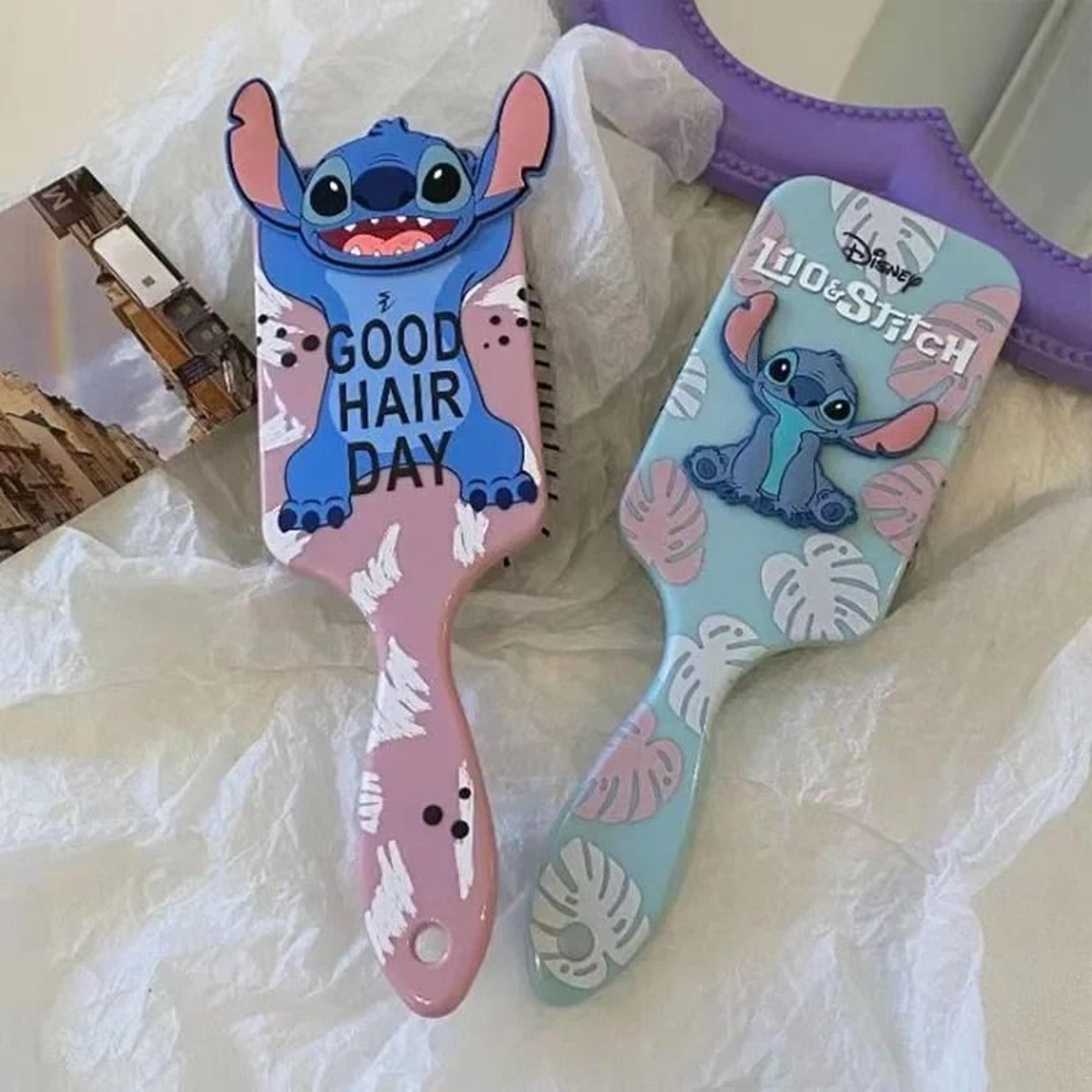 Cute Stitch Air Cushion Massage Comb For Children And Students 2