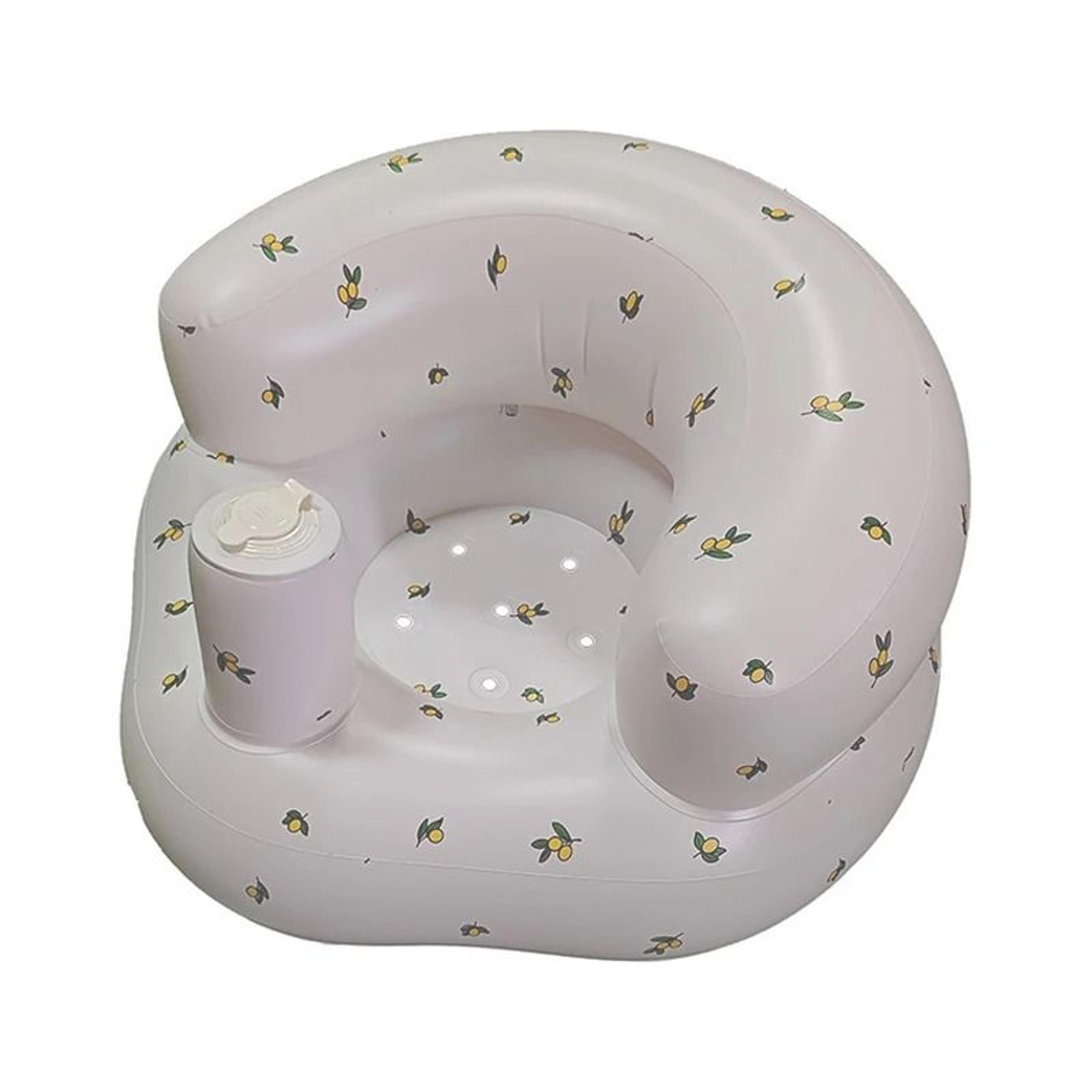 Inflatable Baby Sofa With BuiltIn Pump For Infants 0
