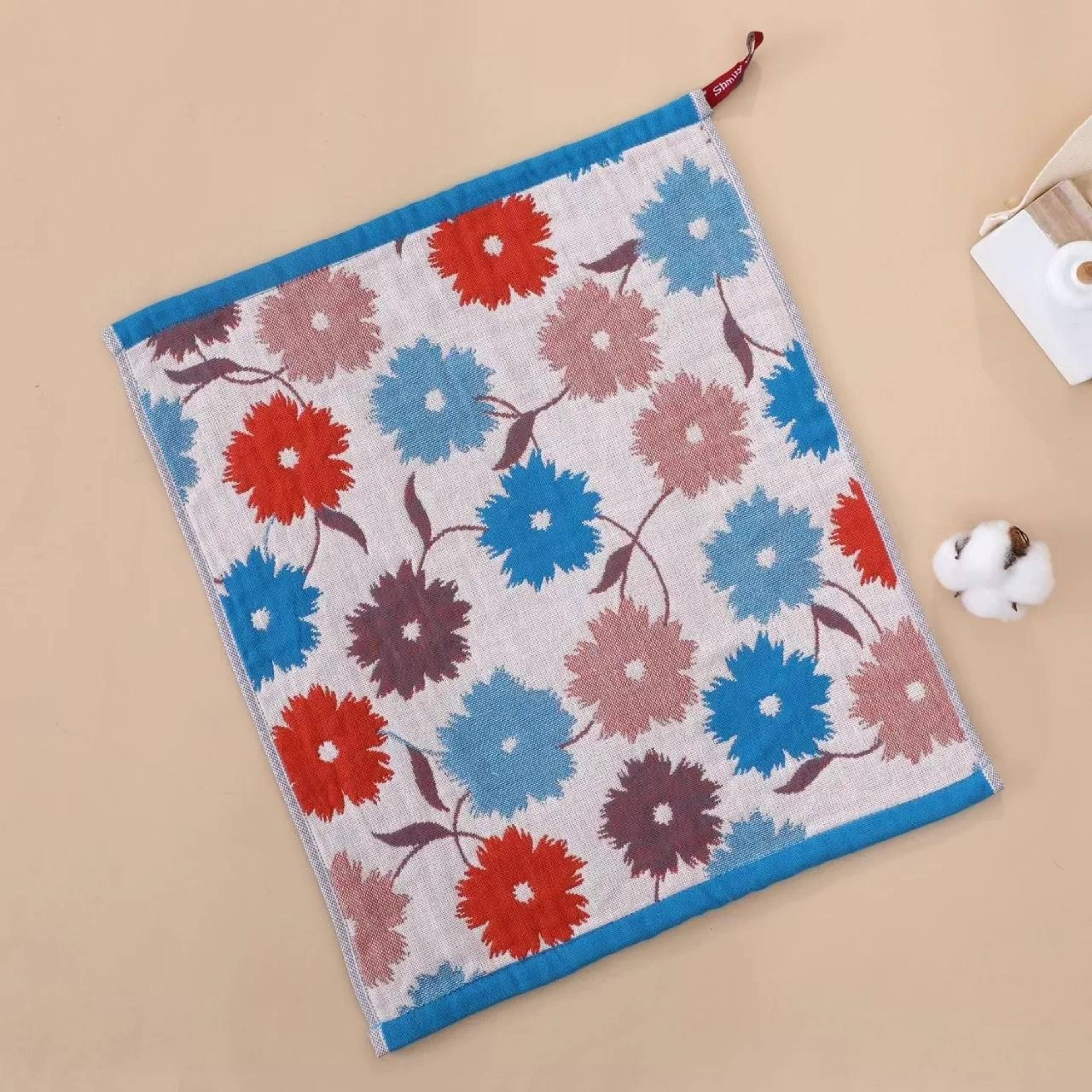 Large Pure Cotton Four Layer Kitchen Towel 34 X 40 Cm 12