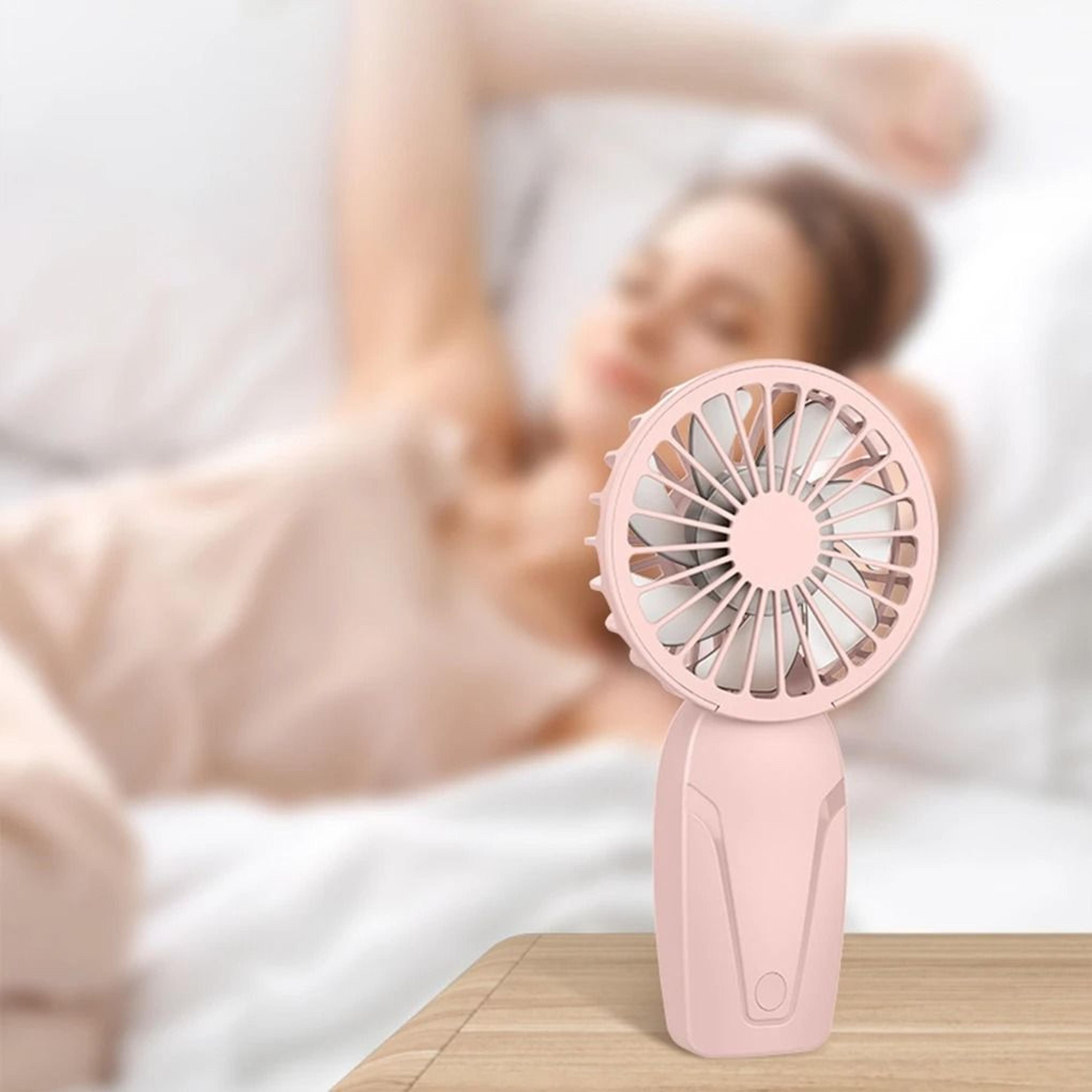 Portable Handheld ABS USB Rechargeable Mini Fan 3