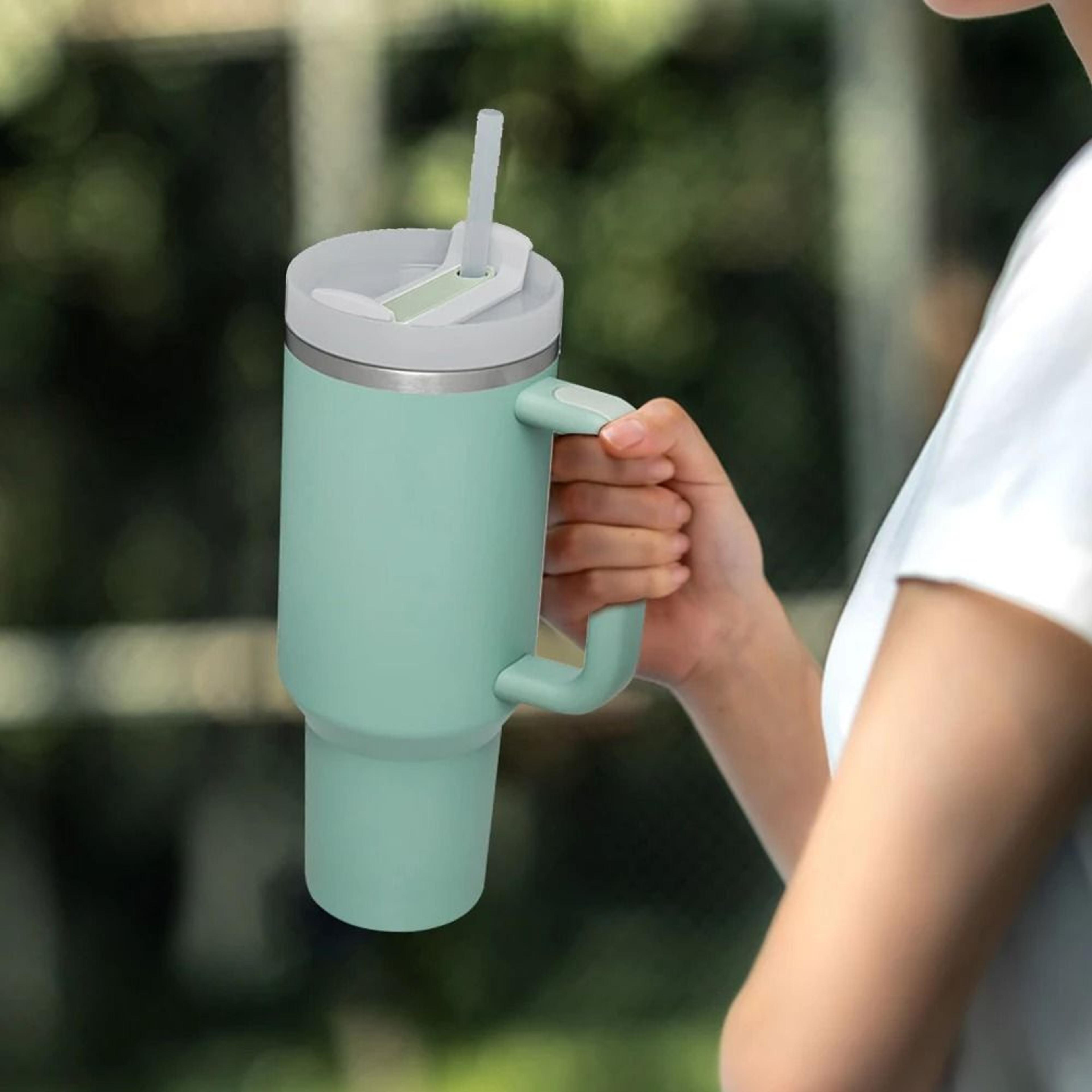 40 Oz Flip Straw Lid Replacement For Tumbler 5