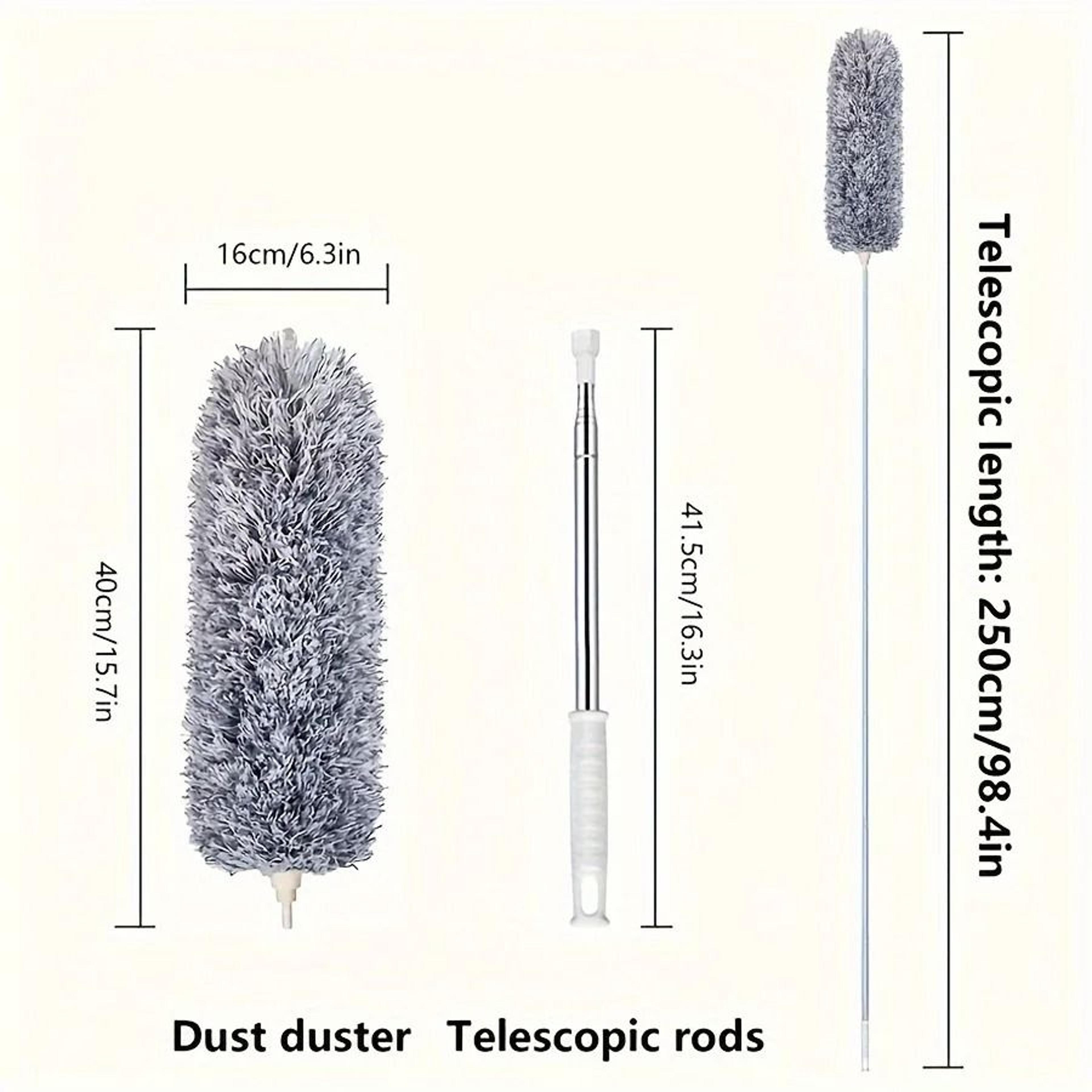 Multifunctional Retractable Duster With Bendable Head 5