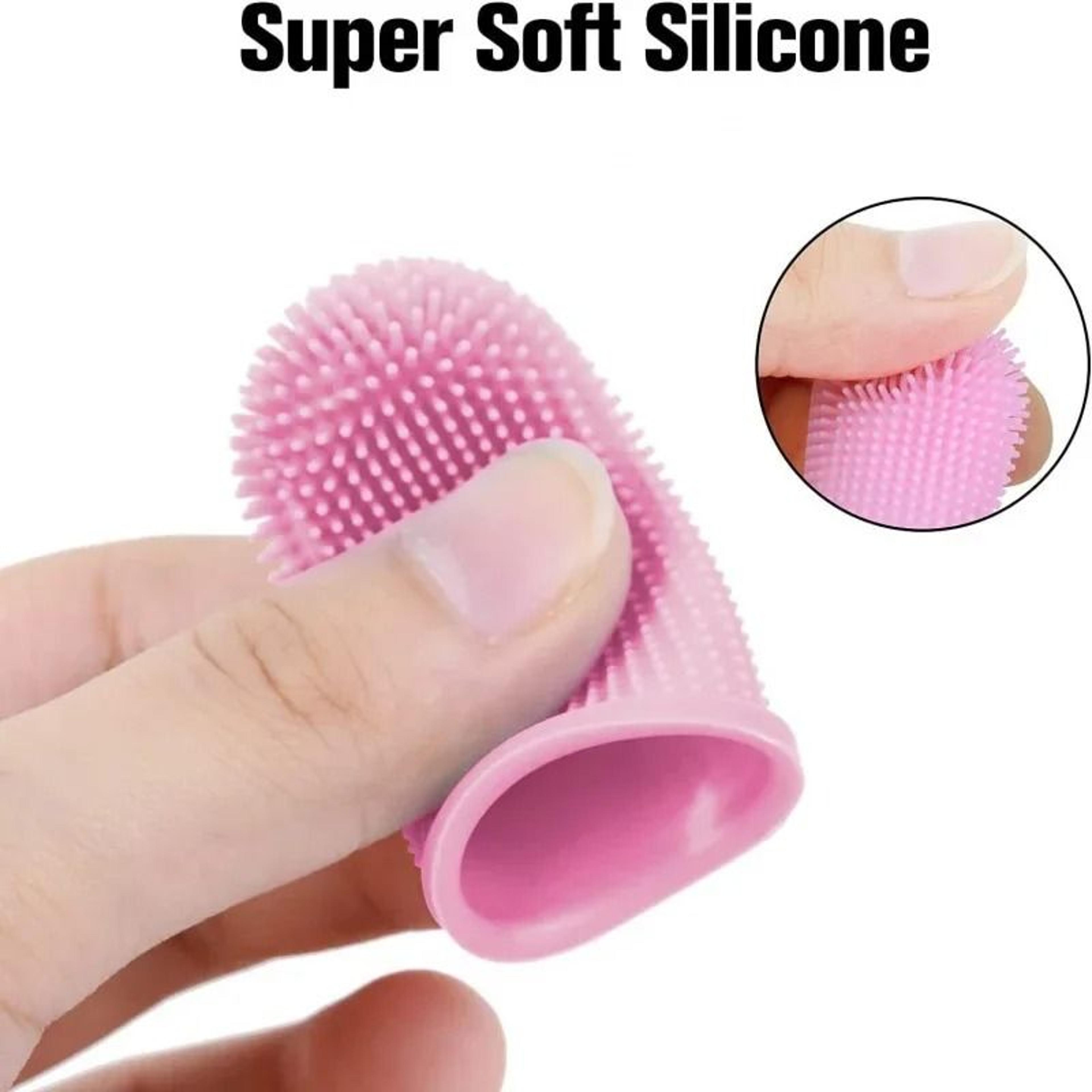 Gentle Silicone Pet Finger Toothbrush 1