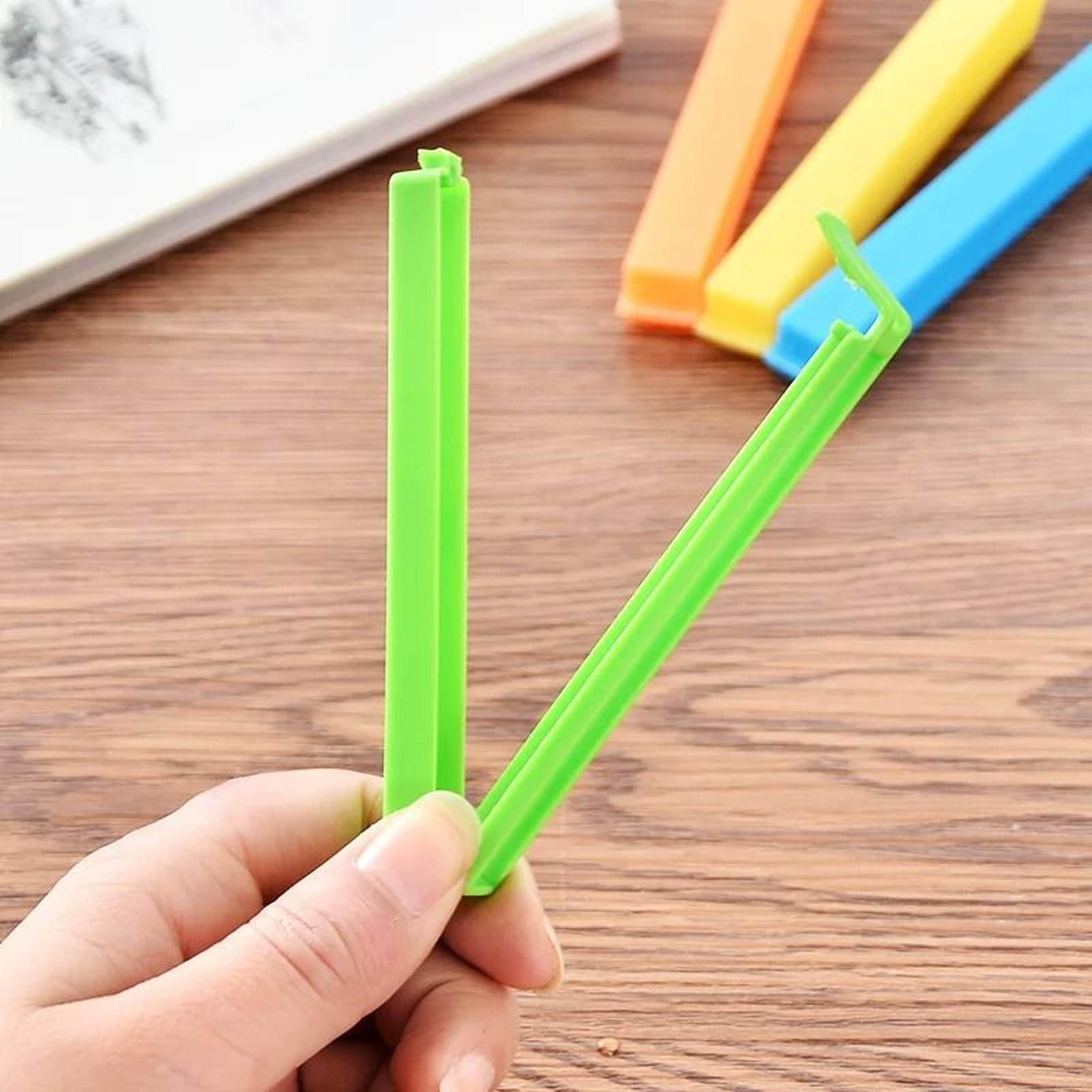 Colorful Reusable Bag Sealing Clips Set 3