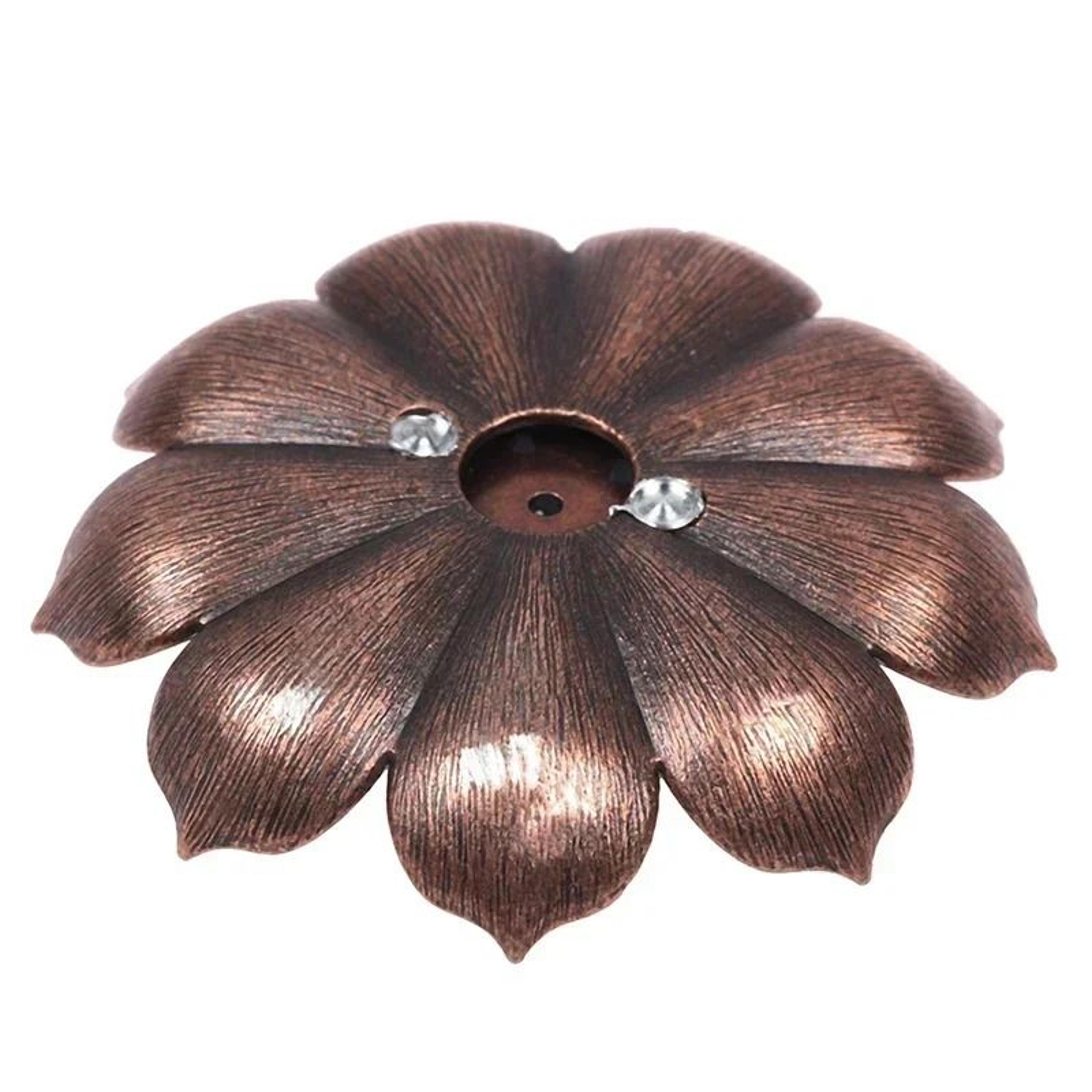 Lotus Alloy Incense Burner Plate 2