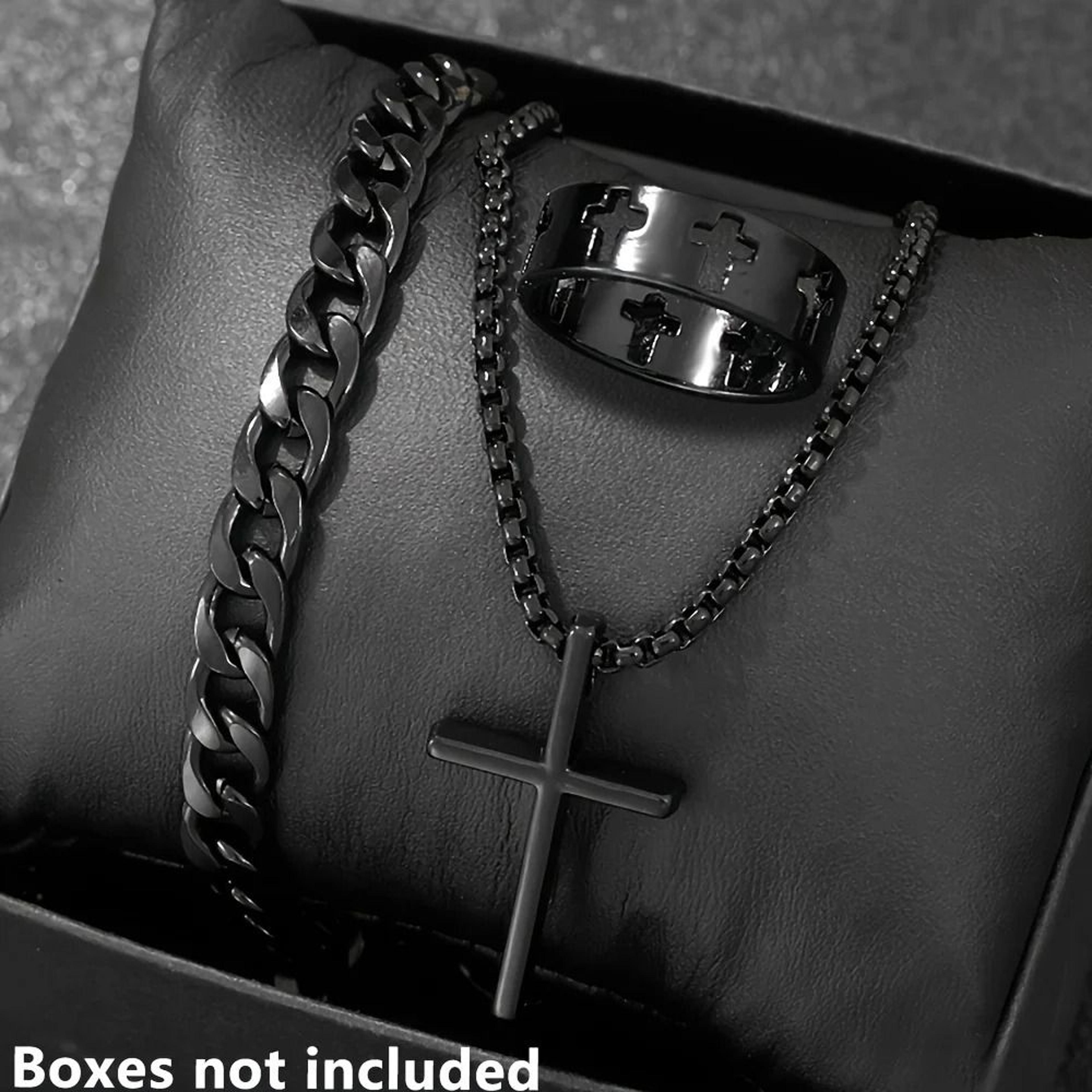 Stylish Mens Jewelry Set 0