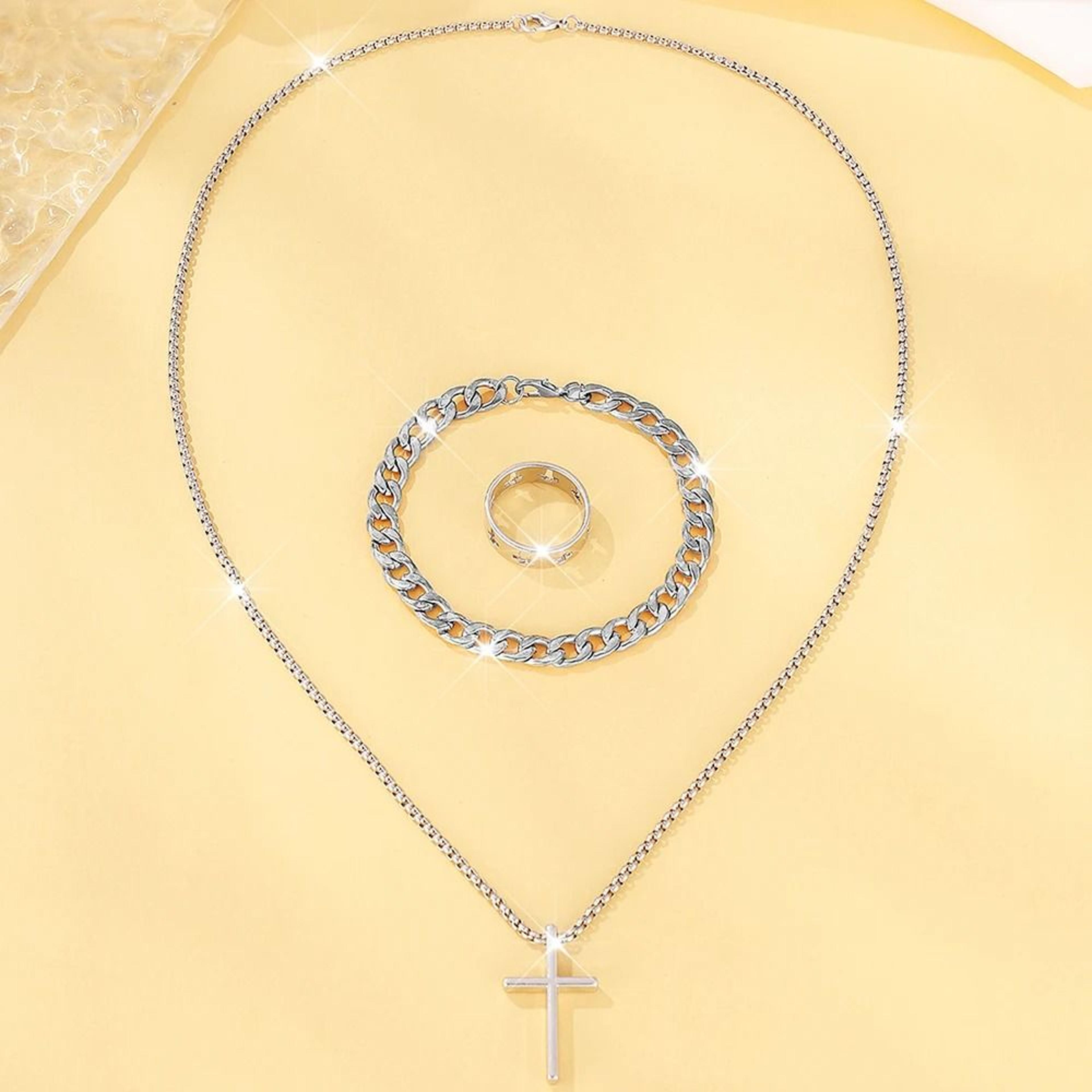 Stylish Mens Jewelry Set 9