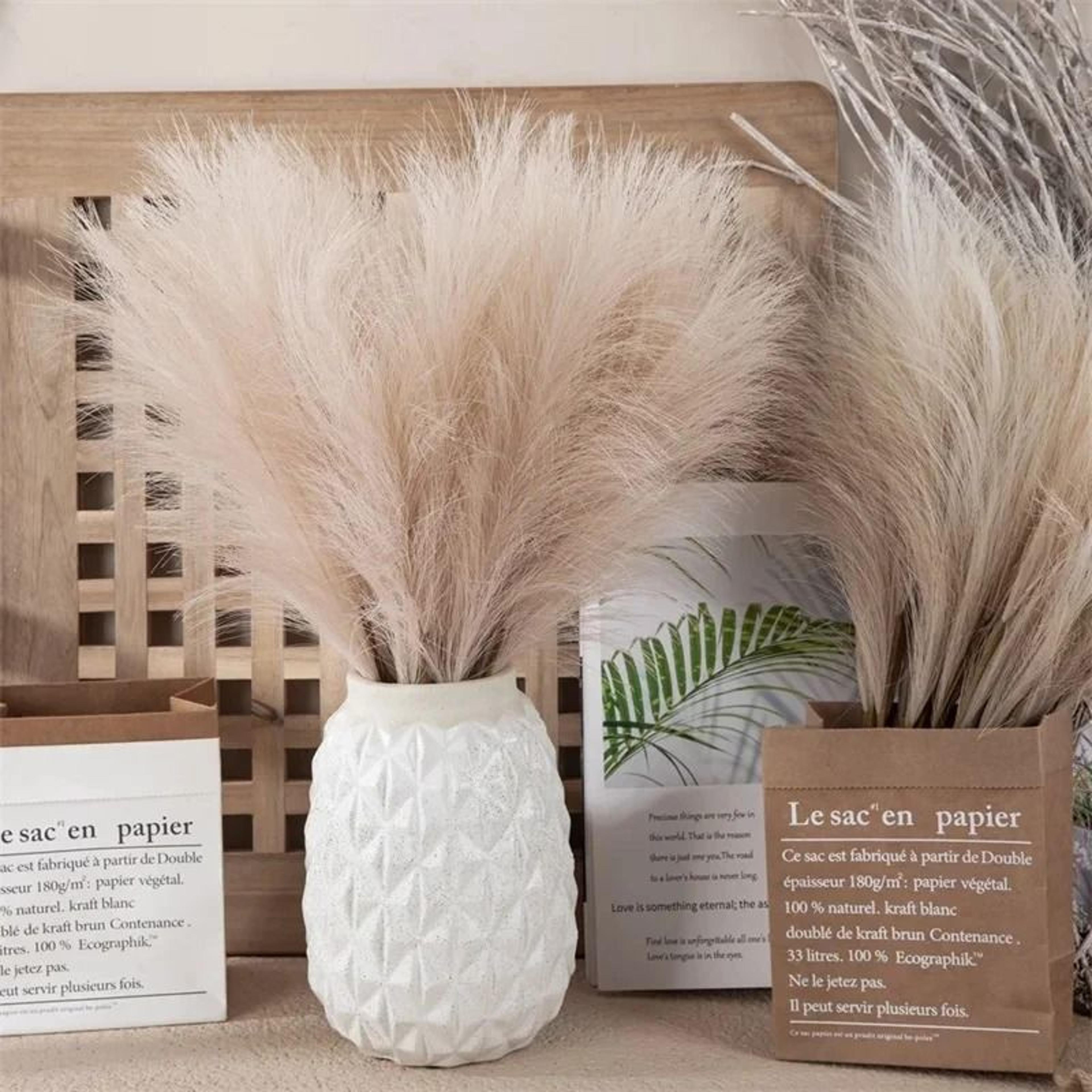 Boho Reed Flower Bouquet Set 1