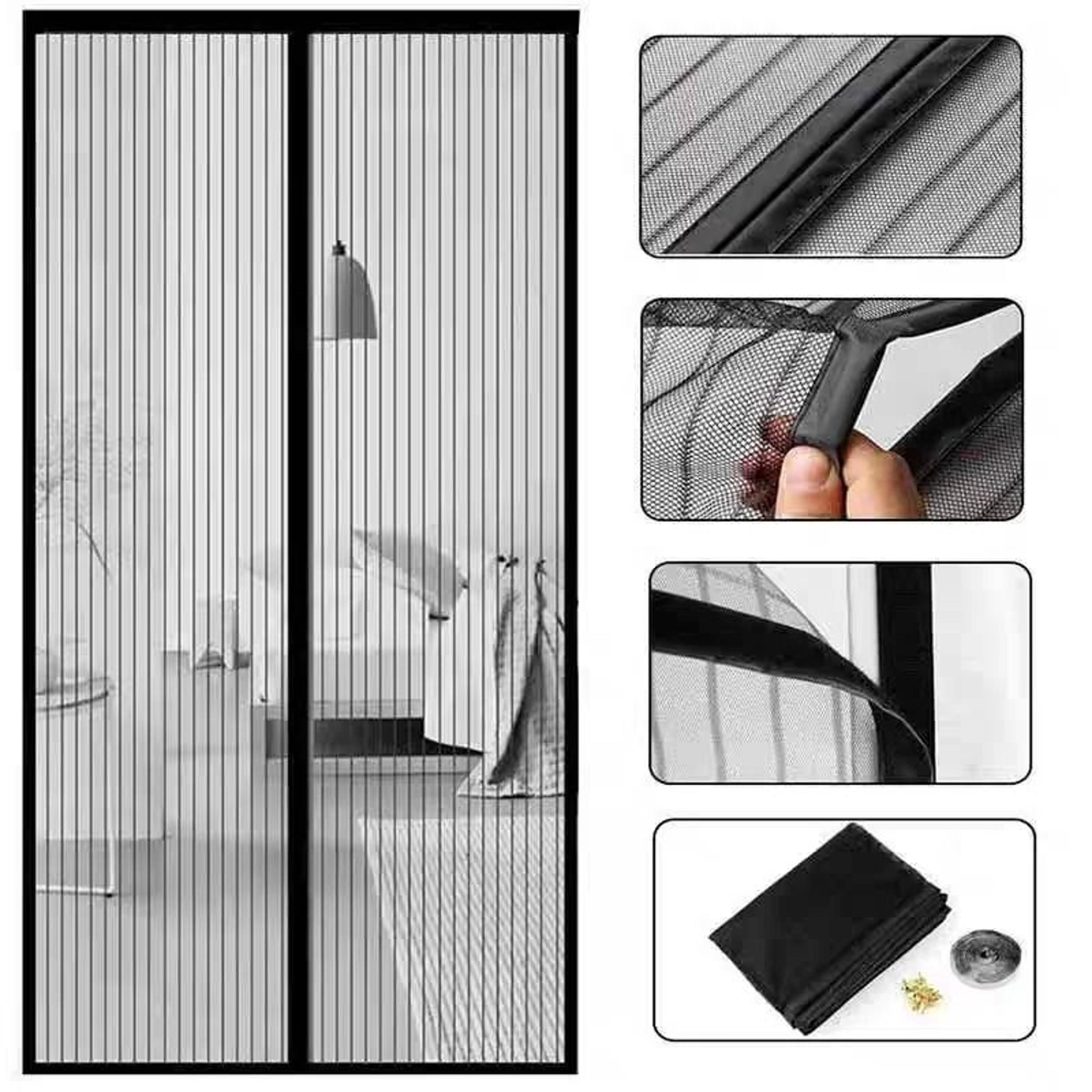 Magnetic Mesh Door Screen 6