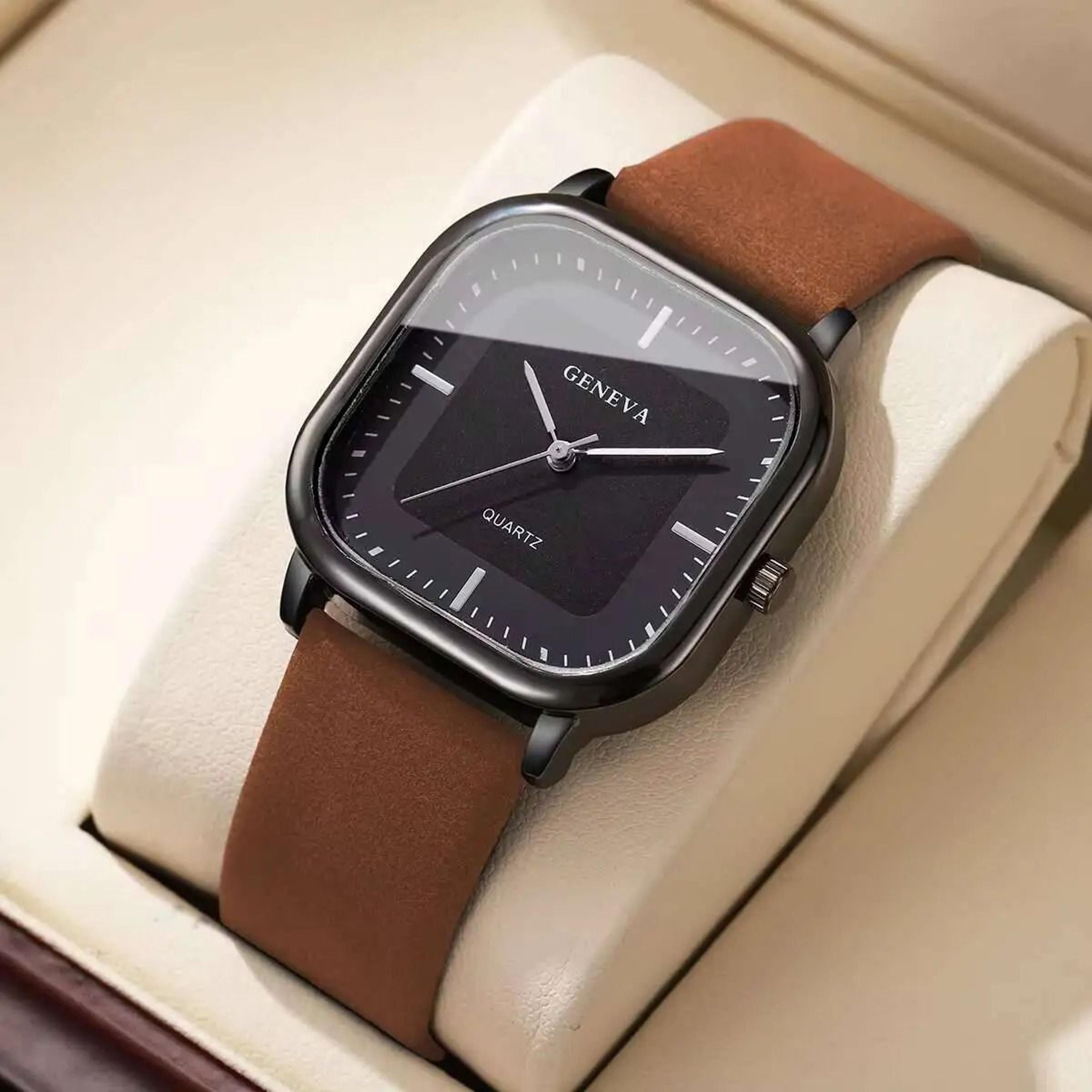 Minimalist Mens Quartz Wristwatch 9