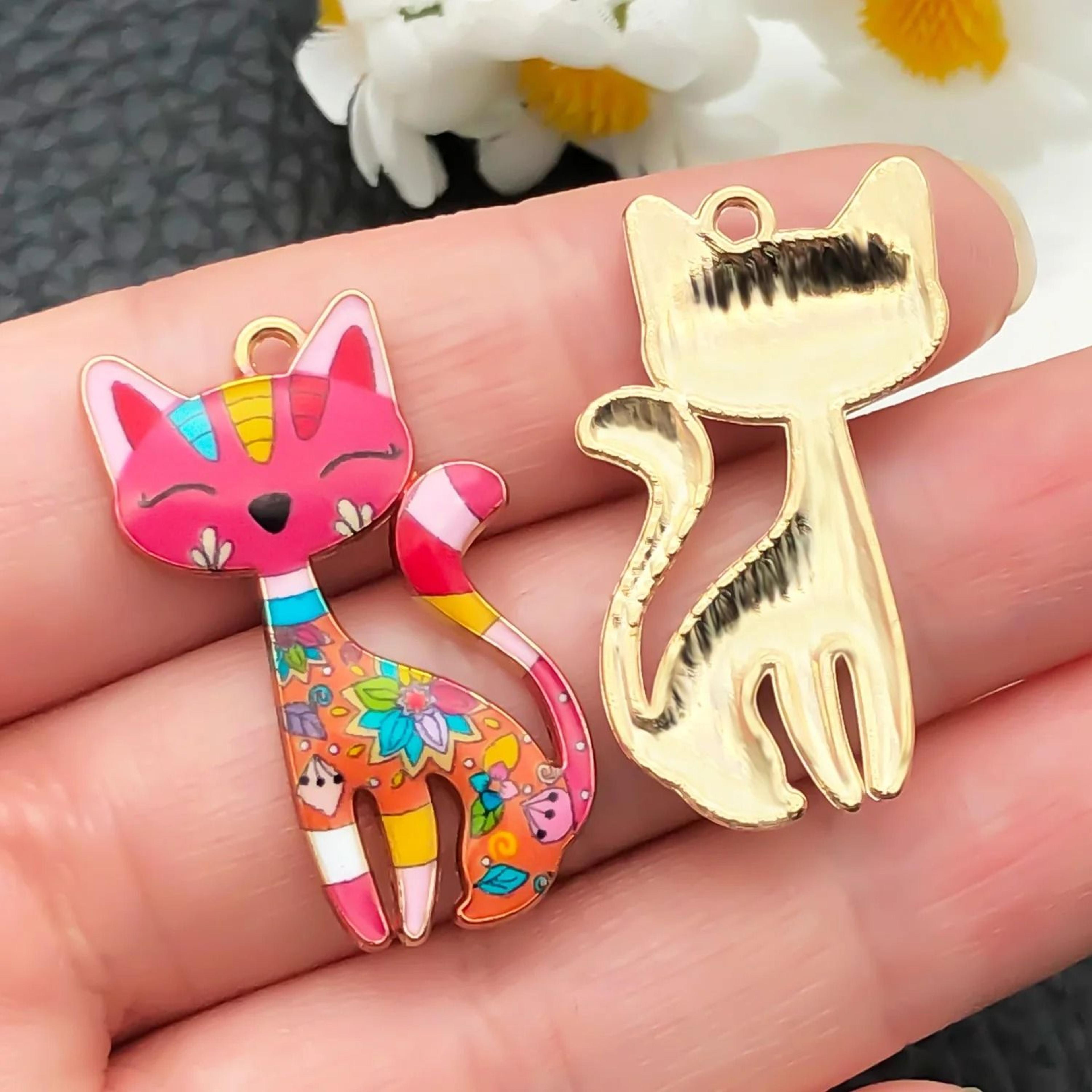 Colorful DIY Charm Set For Jewelry Crafts 12
