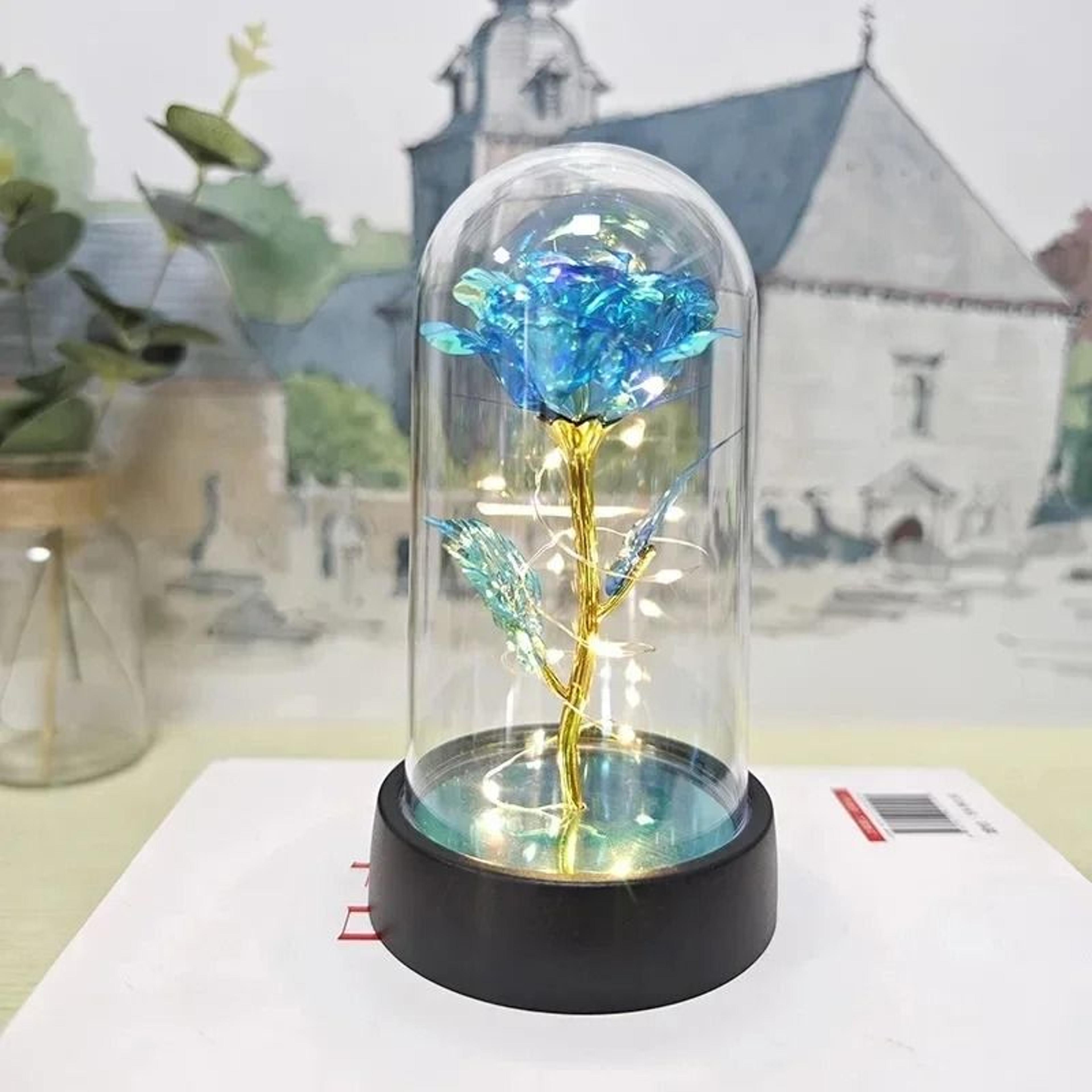 Decorative Luminous Rose Accent 10
