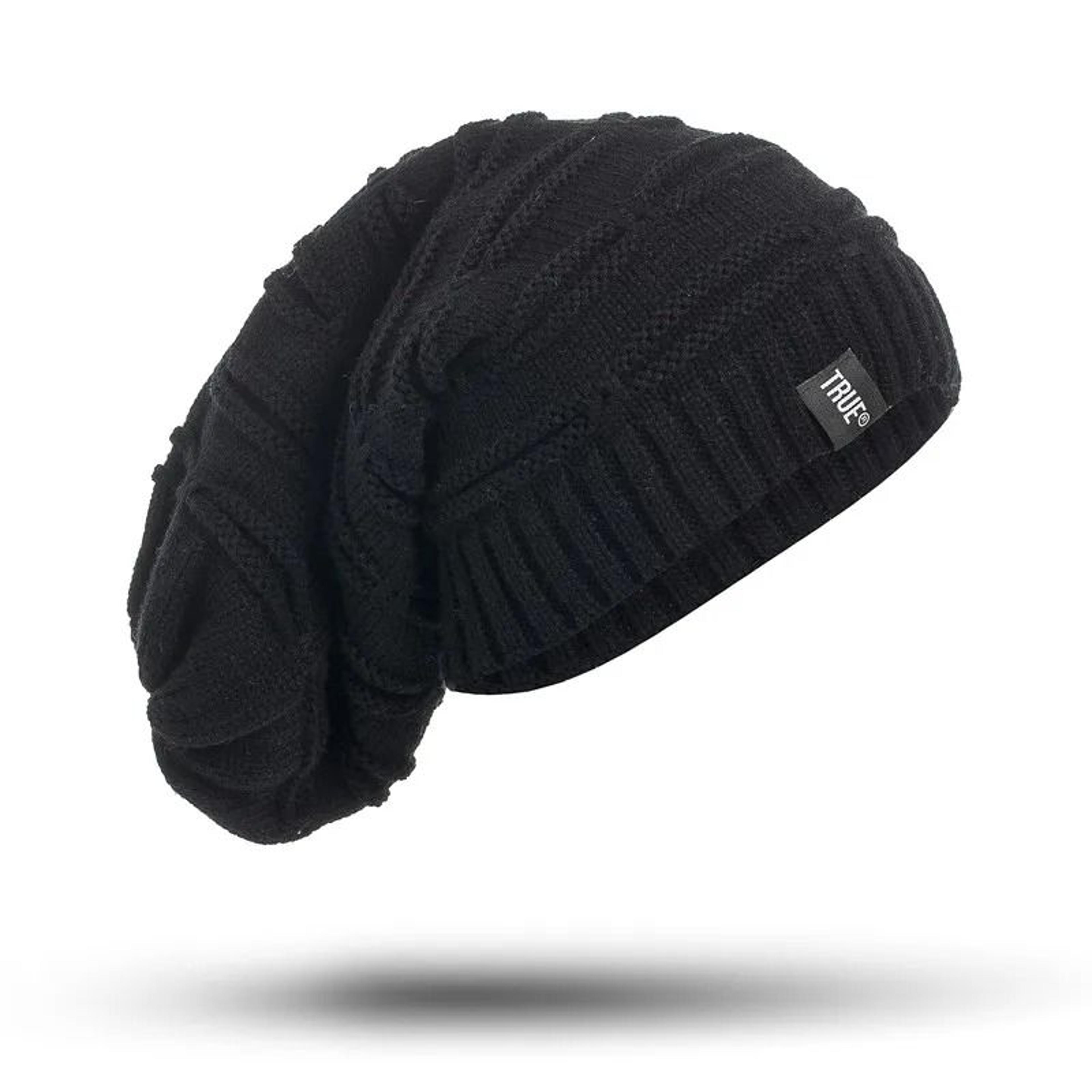 Unisex Letter Label Knitted Winter Beanie Hat 7