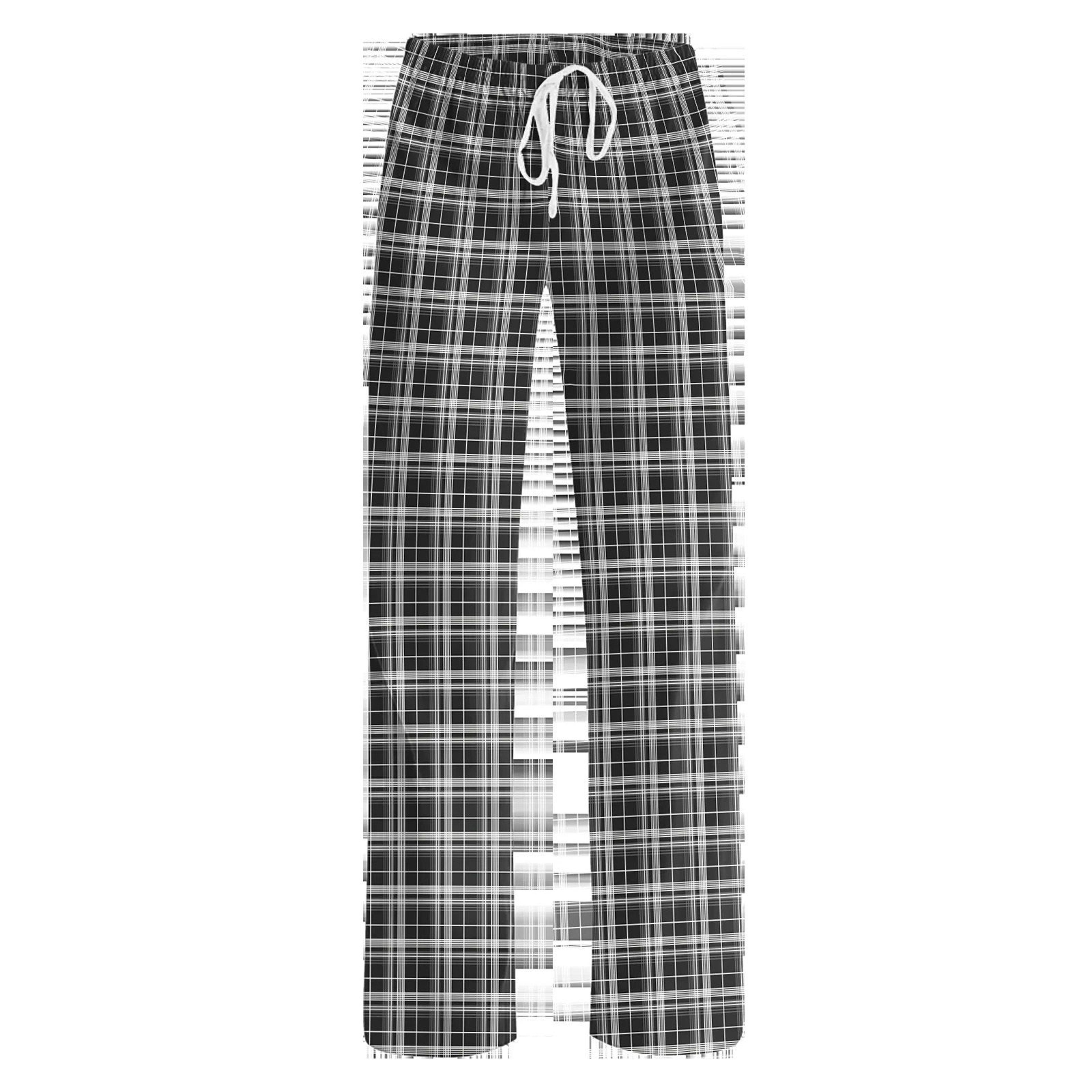 Christmas Pajama Pants With Pockets Soft Plaid Stretch Lounge Bottoms 3