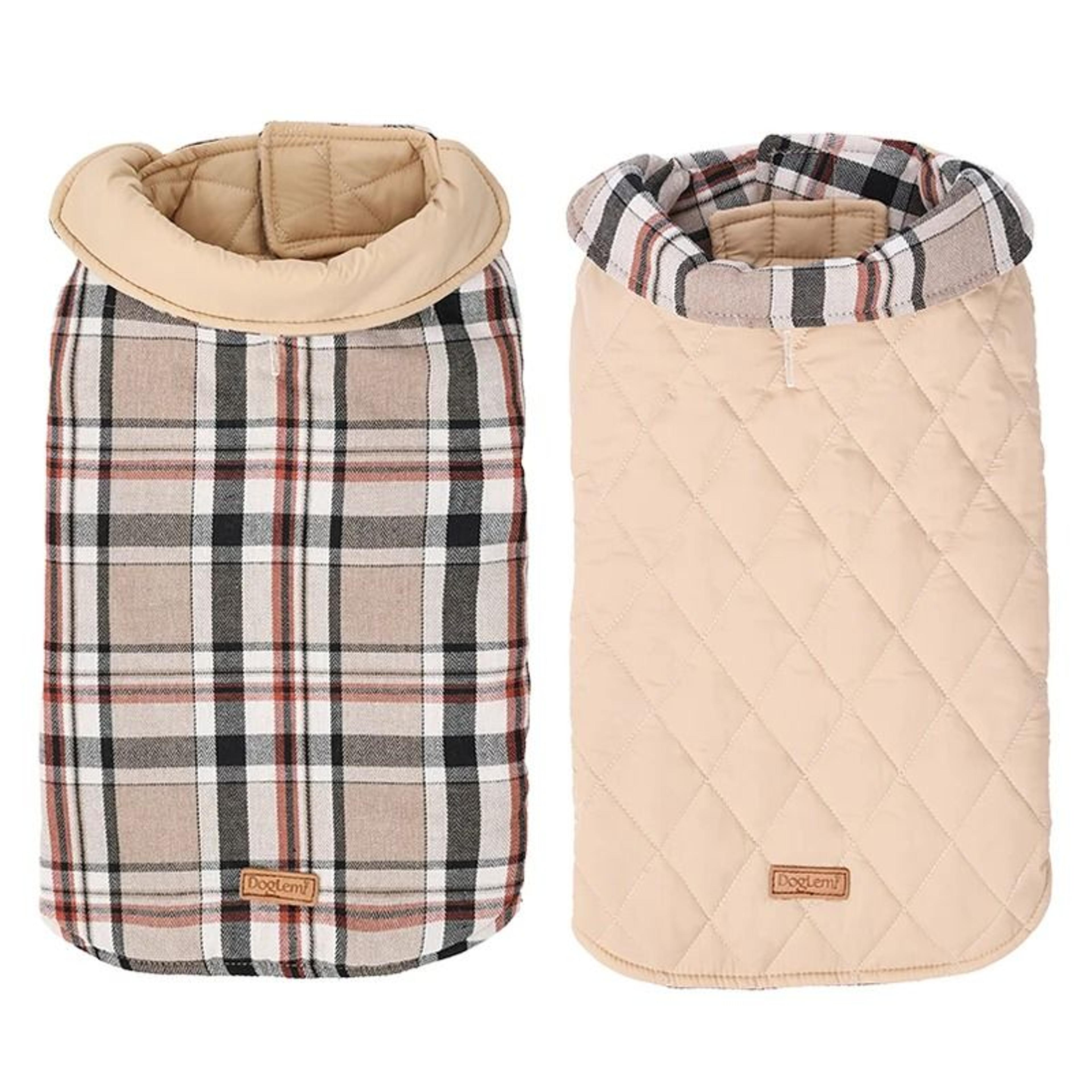 Reversible Waterproof Dog Jacket With Quilted Warm Lining 9