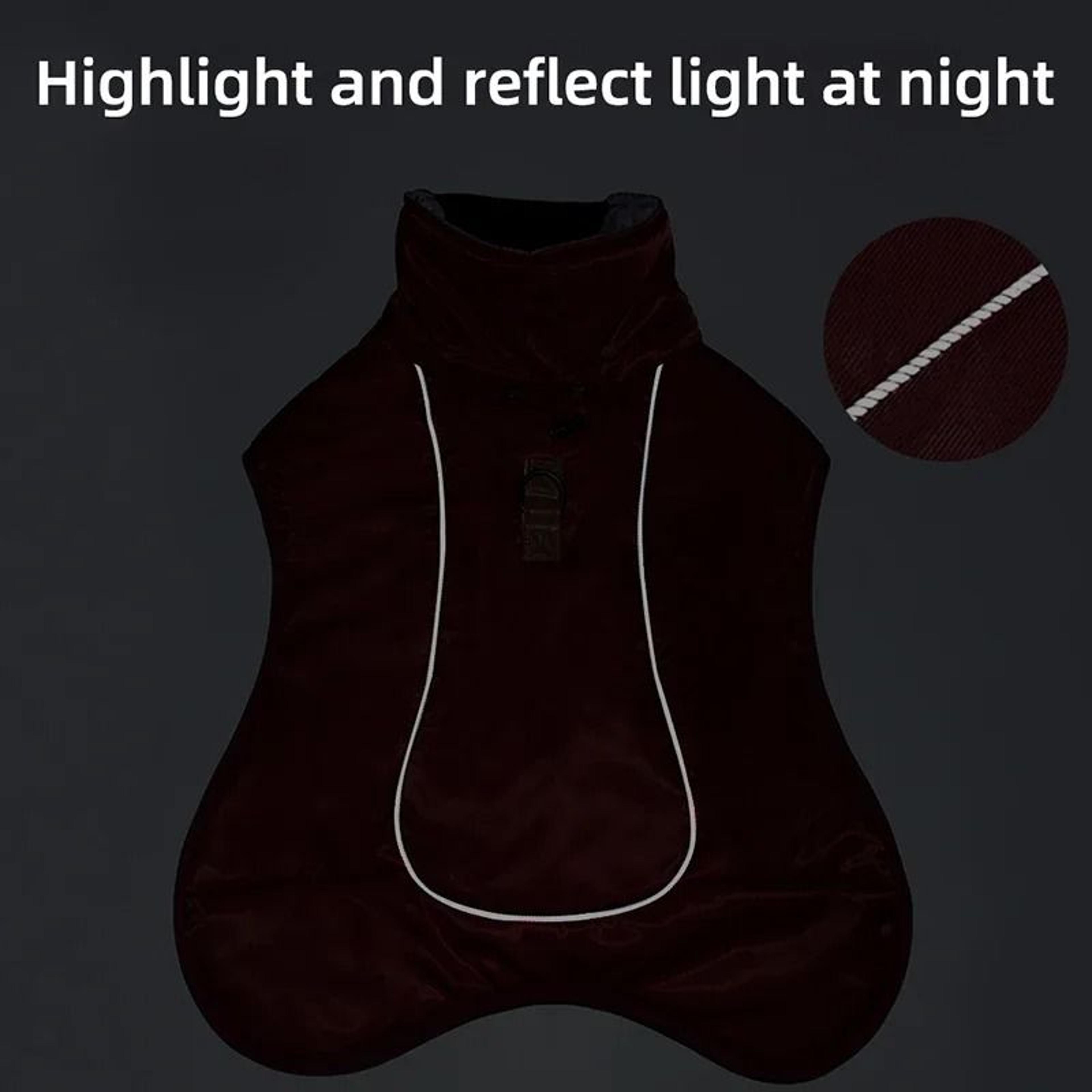 Winter Windproof Big Dog Jacket For Warmth And Outdoor Protection 4