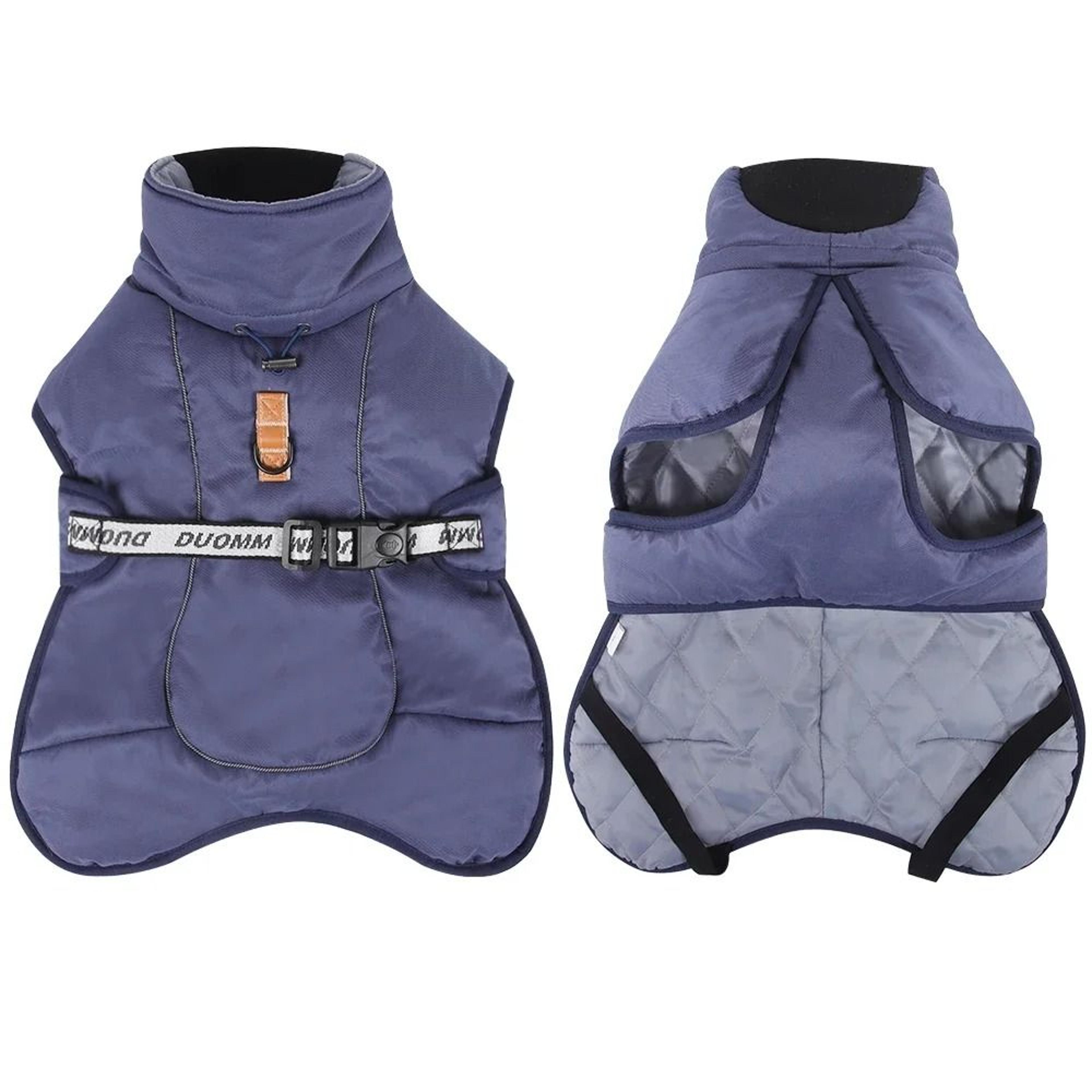 Winter Windproof Big Dog Jacket For Warmth And Outdoor Protection 7