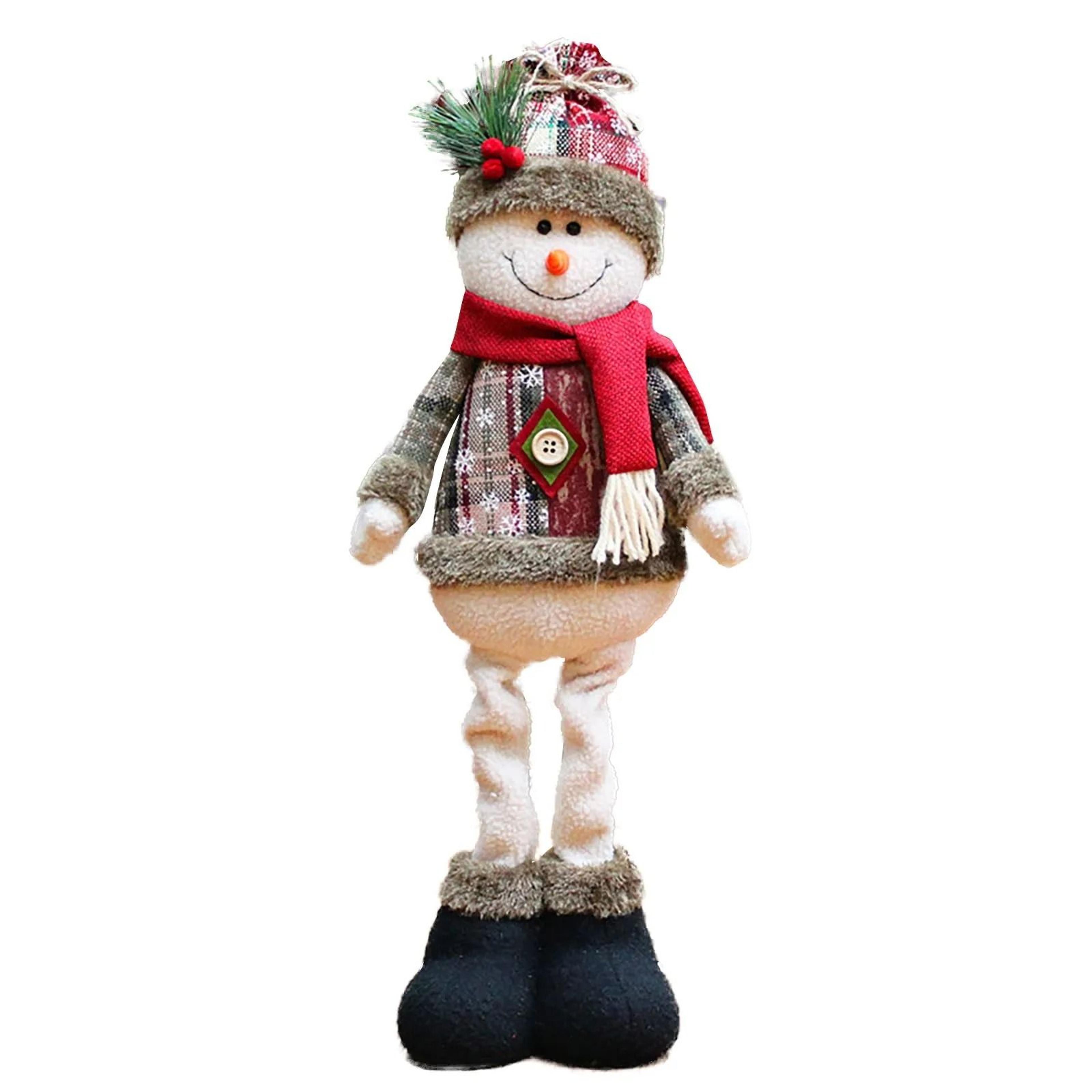 Christmas Standing Decorative Doll Set For Festive Holiday Display 7