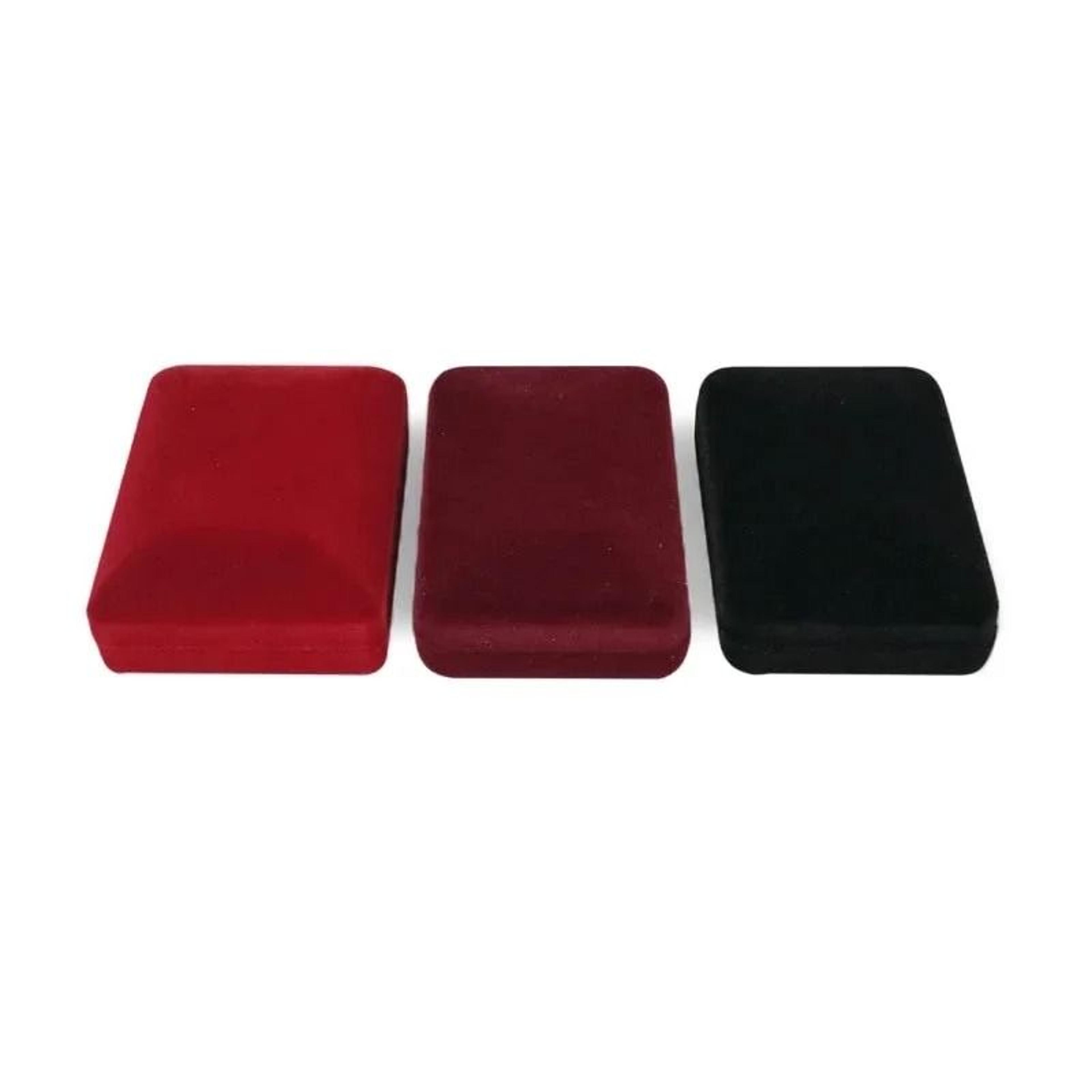Velvet Jewelry Box For Necklace Or Pendant Elegant Gift Packaging 5