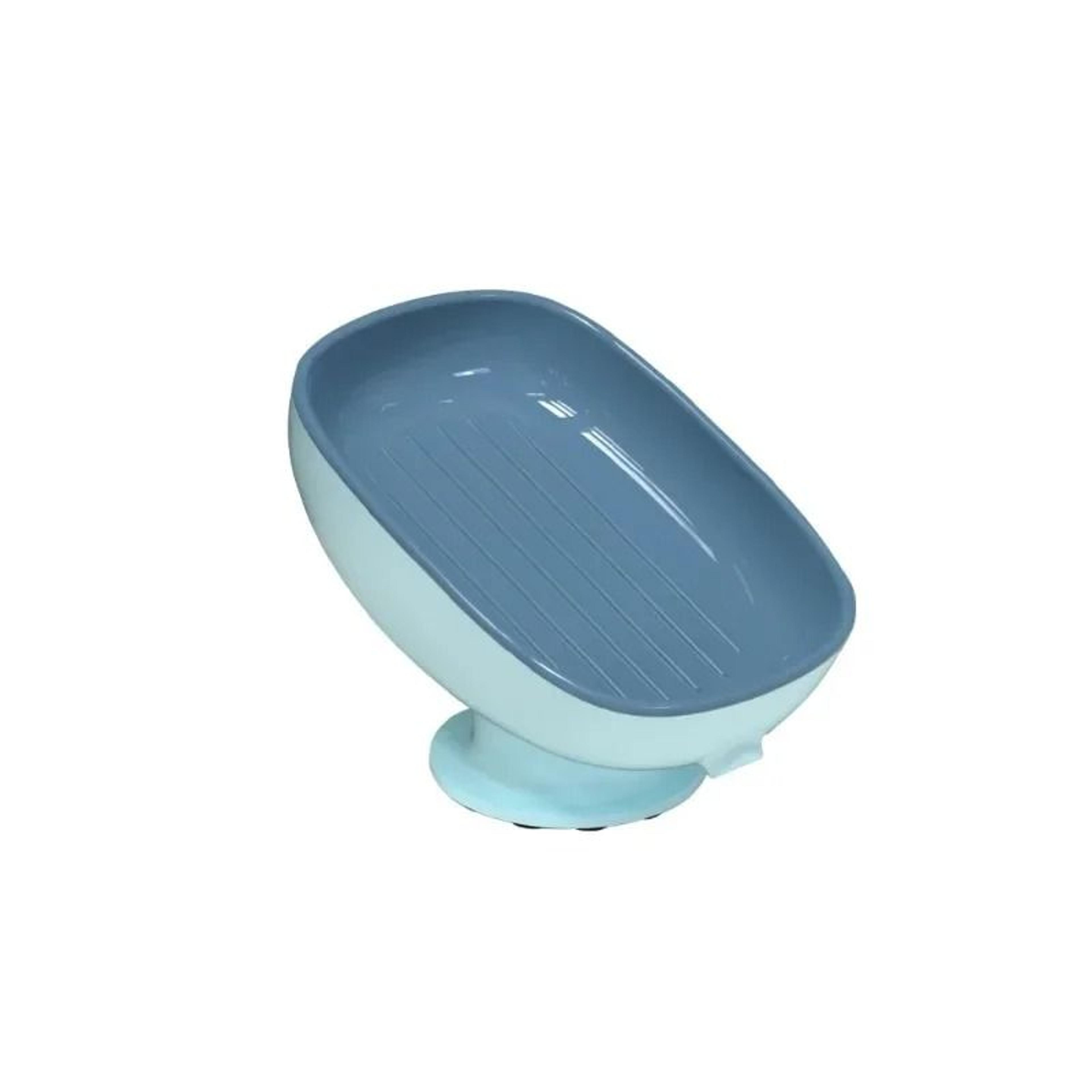 Self Draining Soap Box With Suction Holder For Bathroom And Travel 4