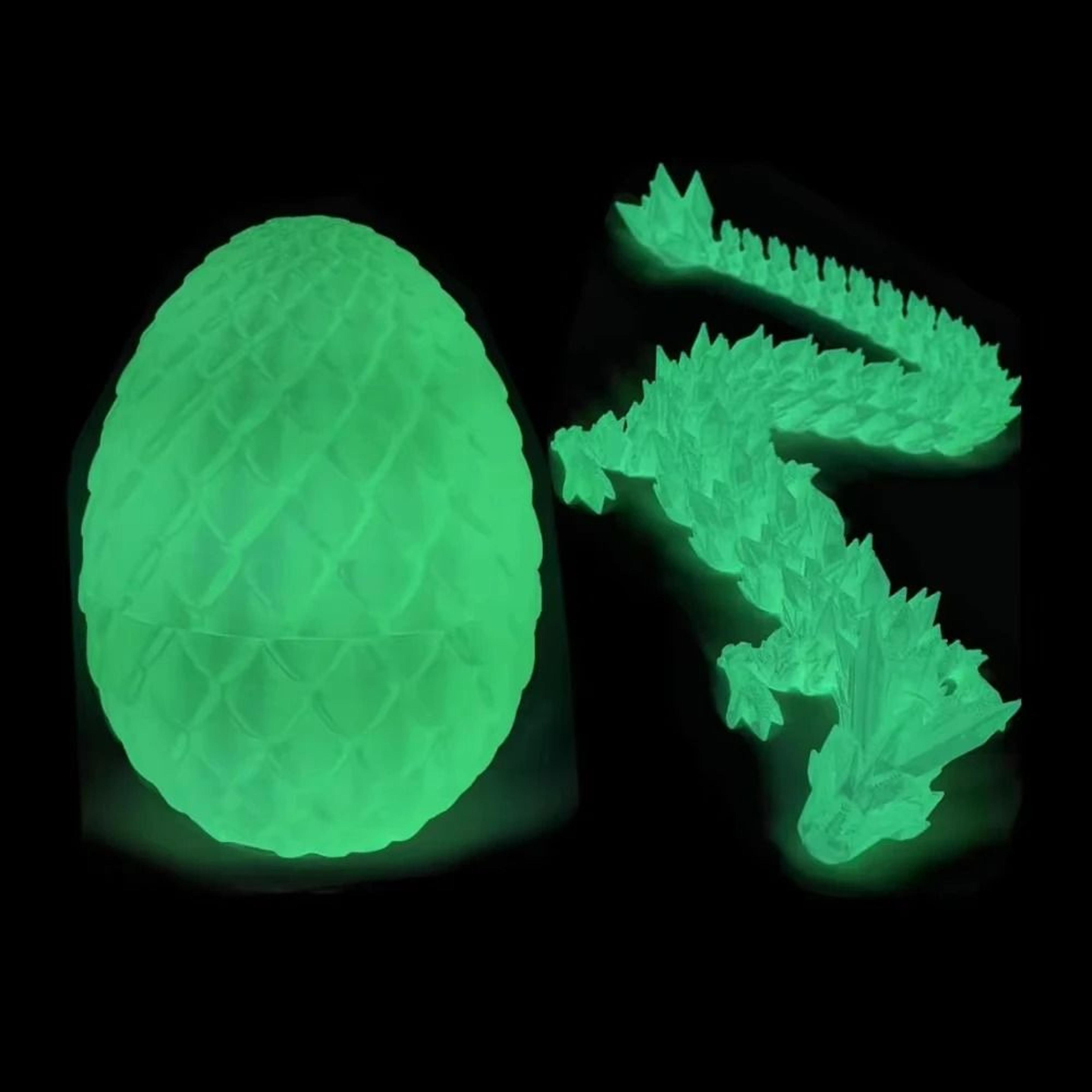Articulated Dragon Egg Toy With Fully Movable Dragon Model 11