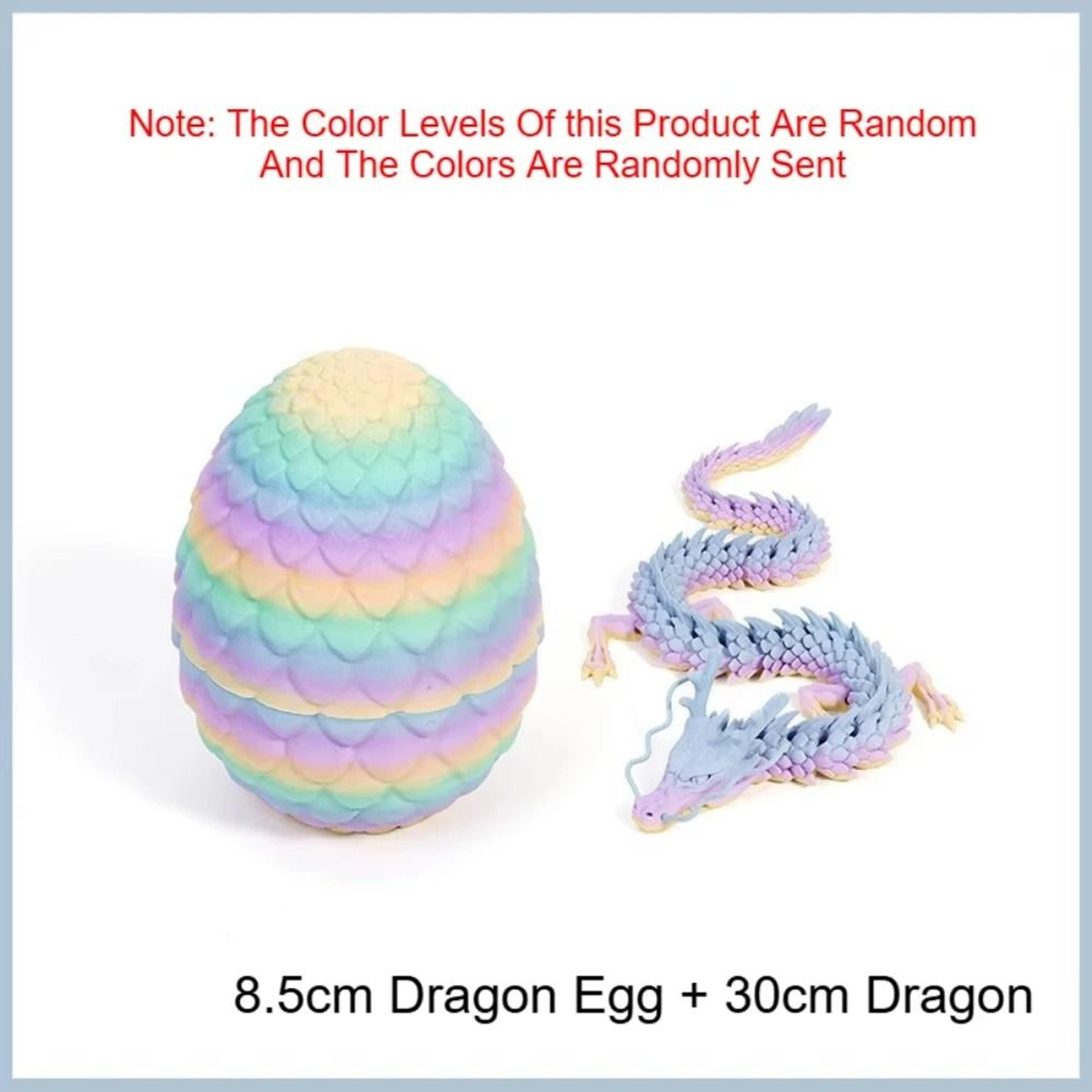 Articulated Dragon Egg Toy With Fully Movable Dragon Model 26