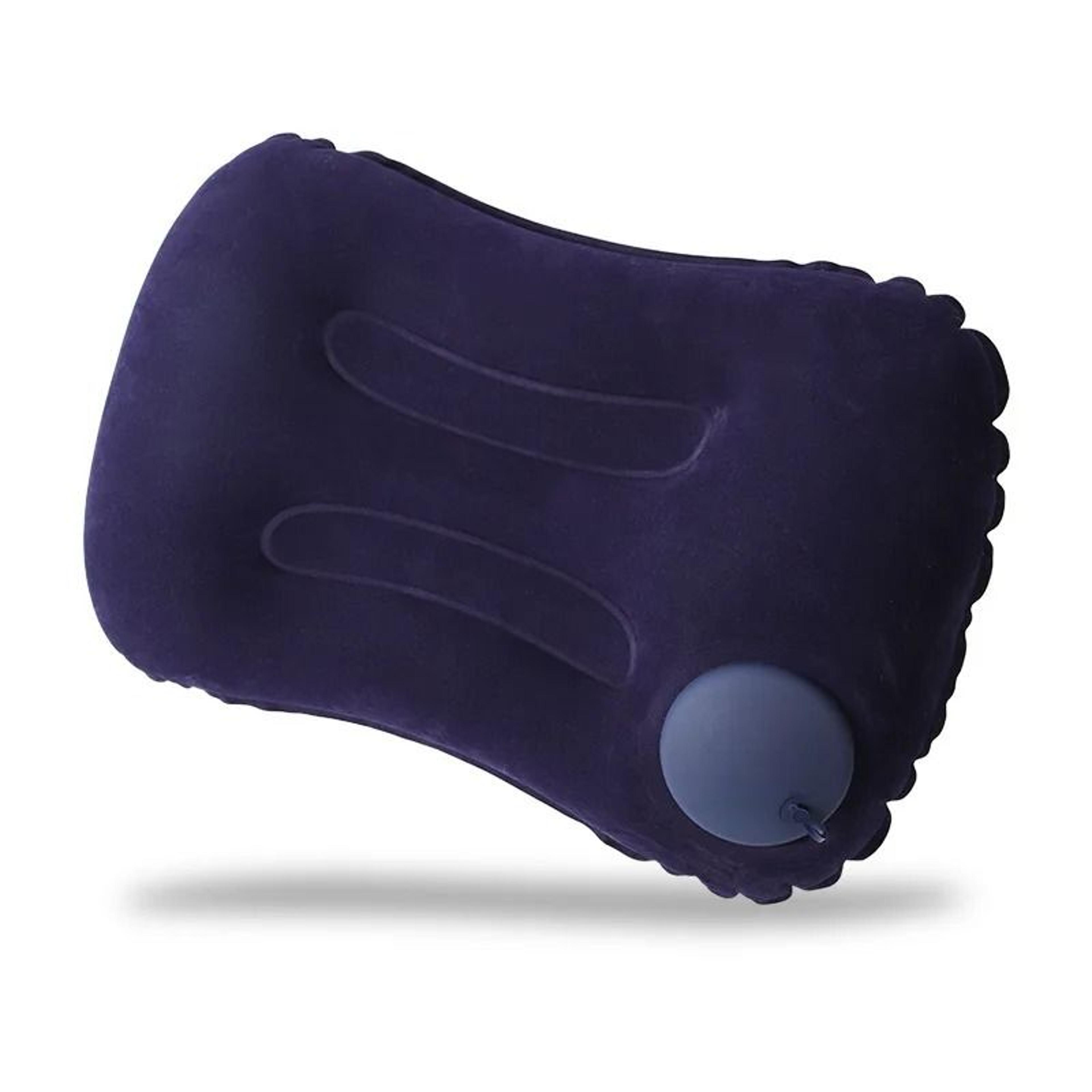 Cozy Travel Inflatable Camping Pillow For Neck And Back Support 6